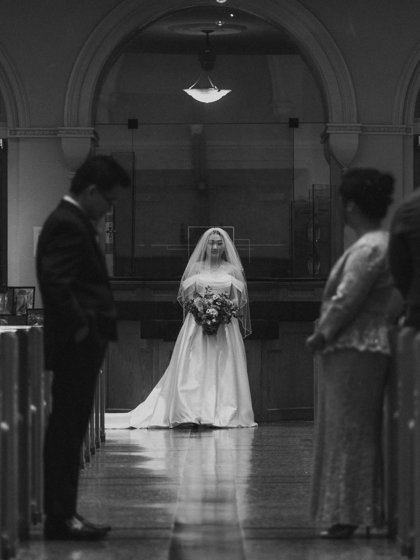 Some cute ceremony moments from Ayanna &amp; Paul&rsquo;s fall wedding ❤️