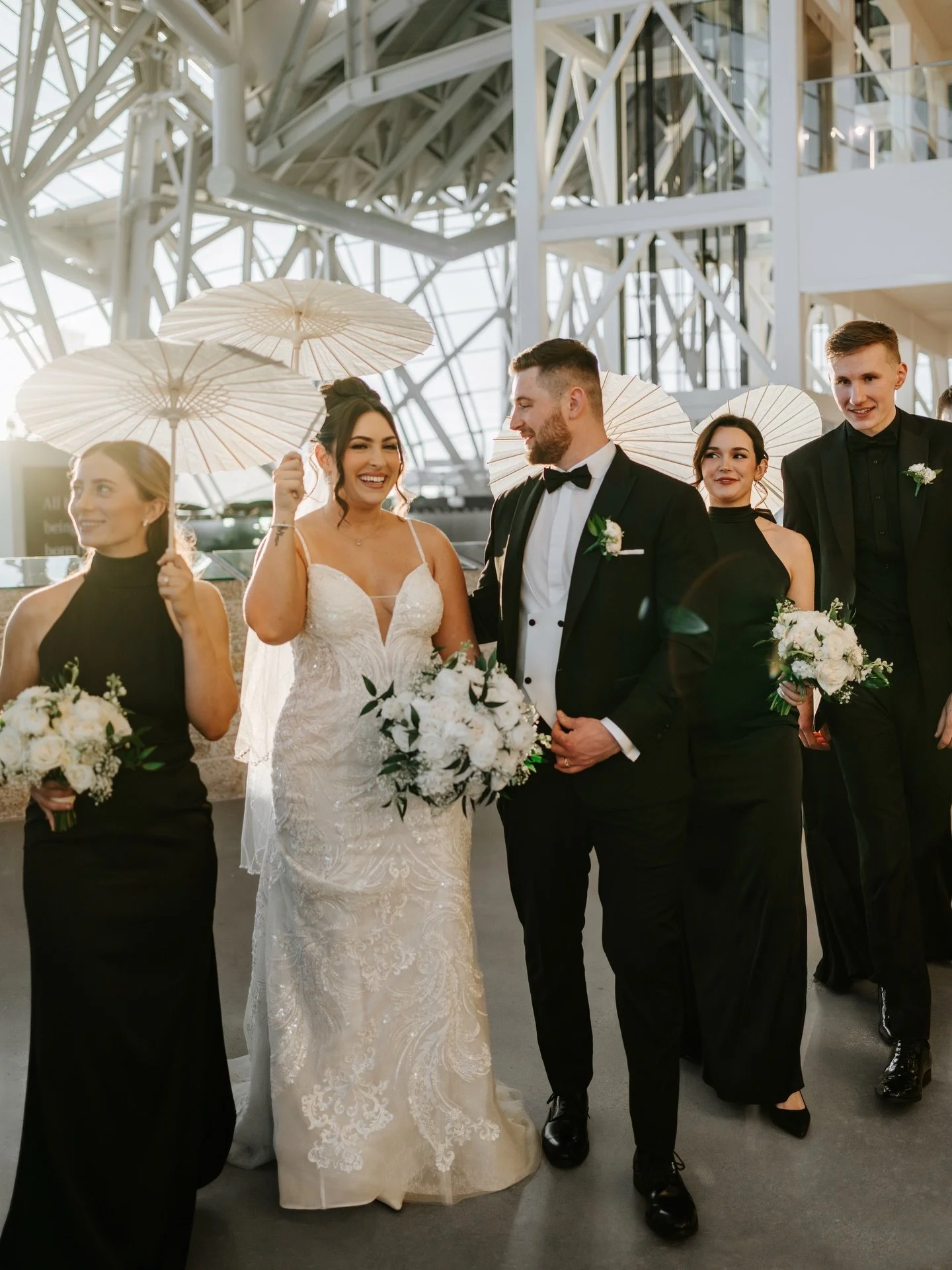Stefanie &amp; Brett rang in the New Year in serious style with the best energy and the coolest wedding party by their side. Everything about the day felt fun and effortless, capped off with that unreal sunset glow. Honestly a total dream from start 