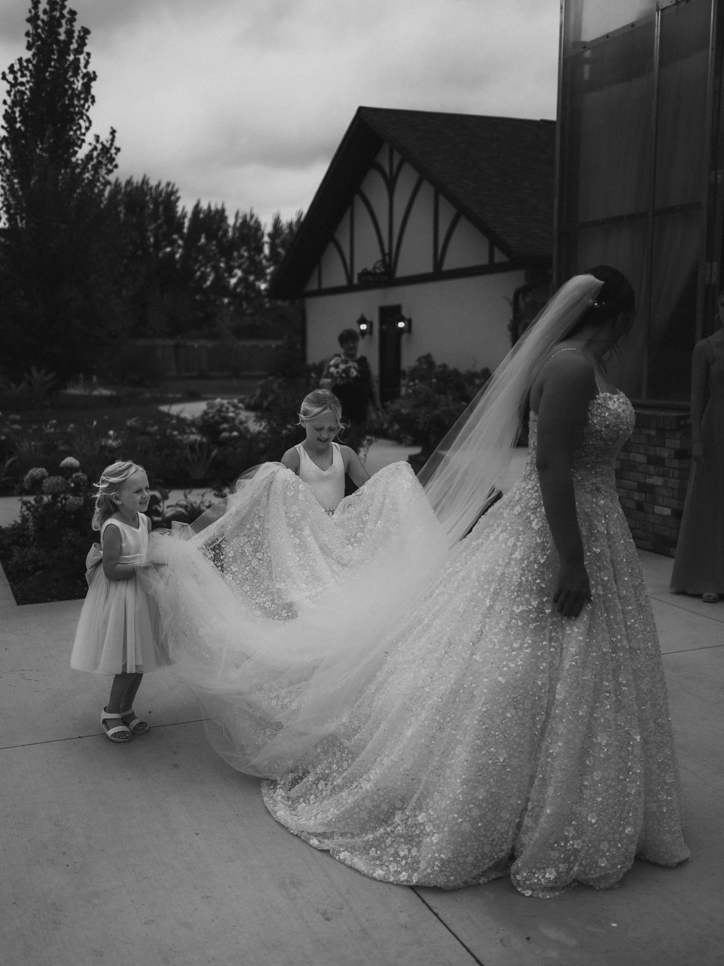 Those in between, unscripted moments are what I look for at every wedding I photograph. These quiet moments with the girls helping, hugging, and just being kids turned into a series of memories they will one day look back on with so much love. 

Noth