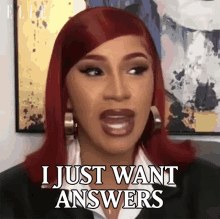 cardi i want answers.gif