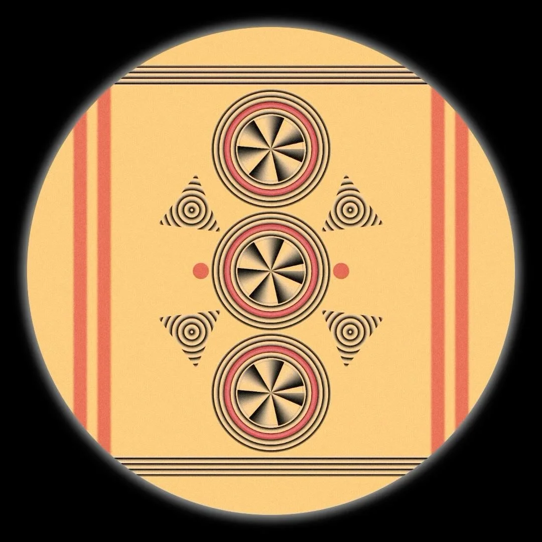 Some generative animation inspired by patterns from Cyprus ancient pottery. New #touchdesigner tutorial on @interactiveimmersivehq YouTube page now! @touchdesigner