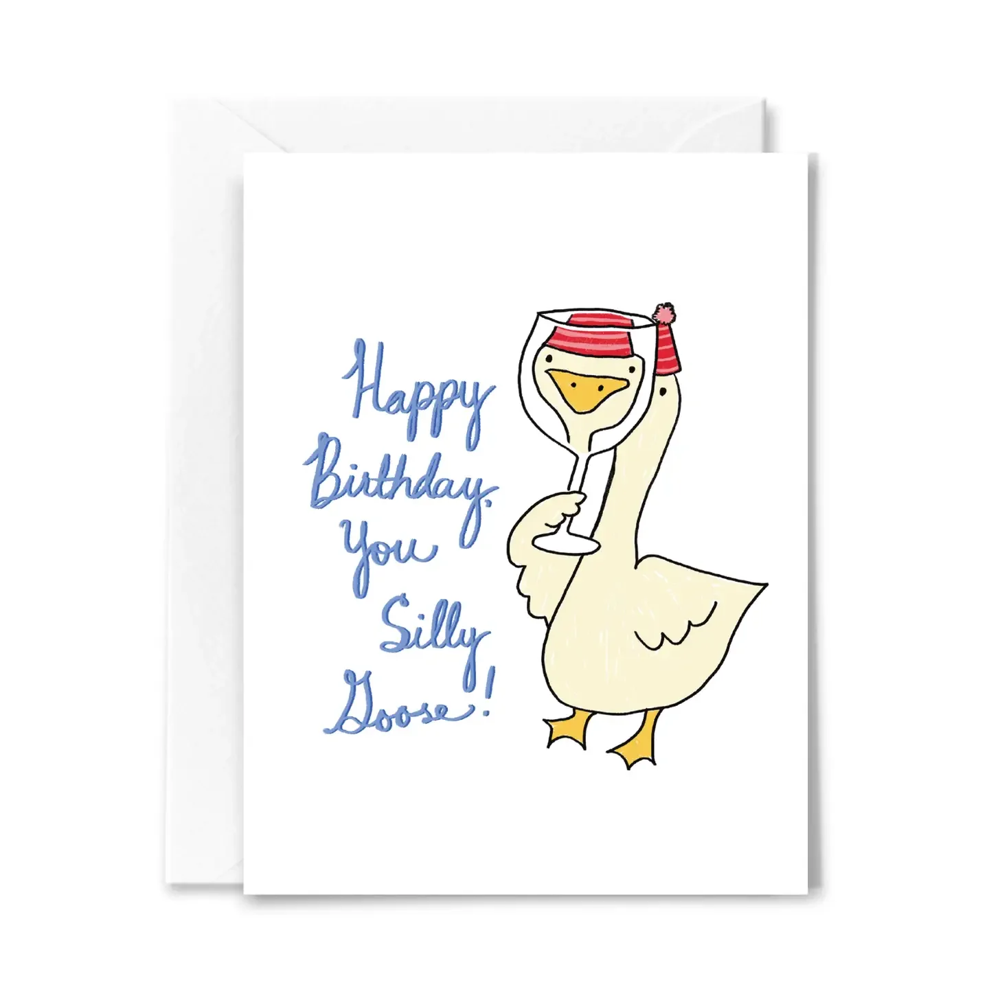 Silly Goose Birthday Card