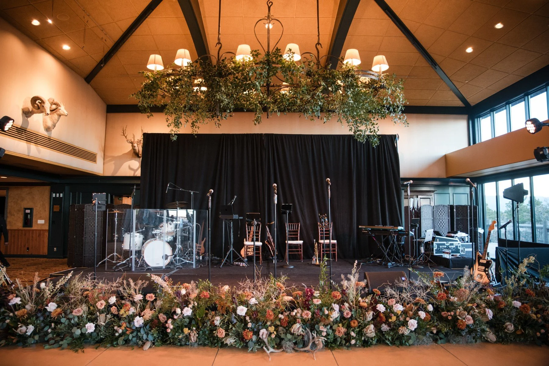 Stage Decor at the Broadmoor, Co Springs.