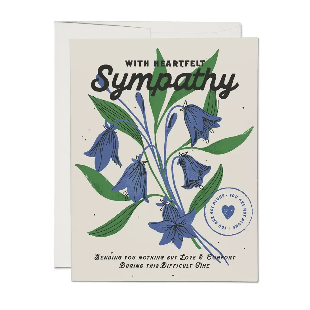 Heartfelt Sympathy Greeting  - Card