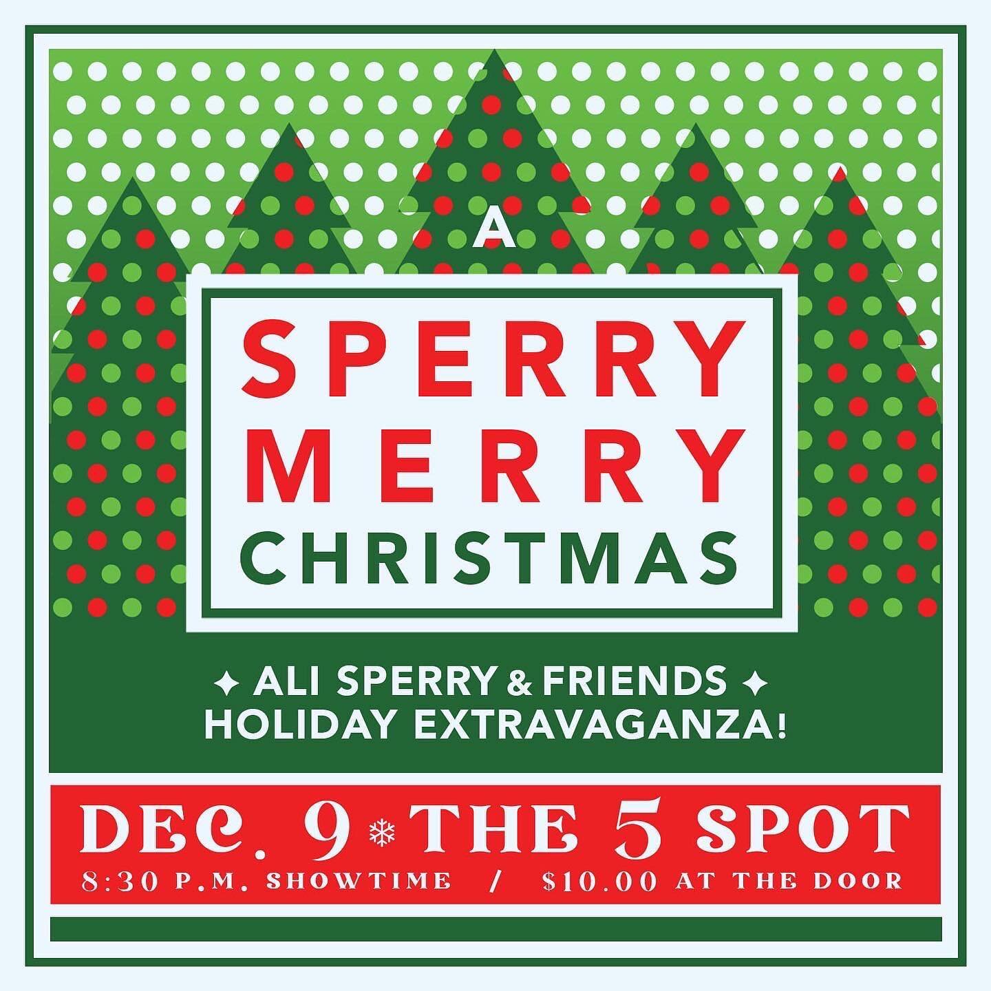 Singing some Christmas tunes Friday night at @the5spotnashville! Hope you can come. Also, please enjoy the video my husband filmed after I got my wisdom teeth out.