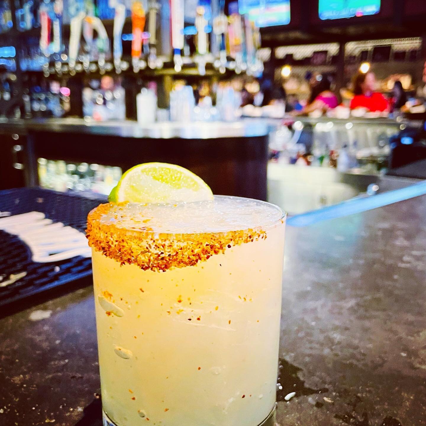 💥The Hall Of Famer💥 Our version of the Margarita, but with an Ancho Chili spice kicker🌶 

Available at Tap Sports Bar inside the @mgmgrand 
.
.
.
.
.
.
#barstarspodcast #margarita #margaritas #tequila #spicymargarita #cocktails #cocktail #cocktail