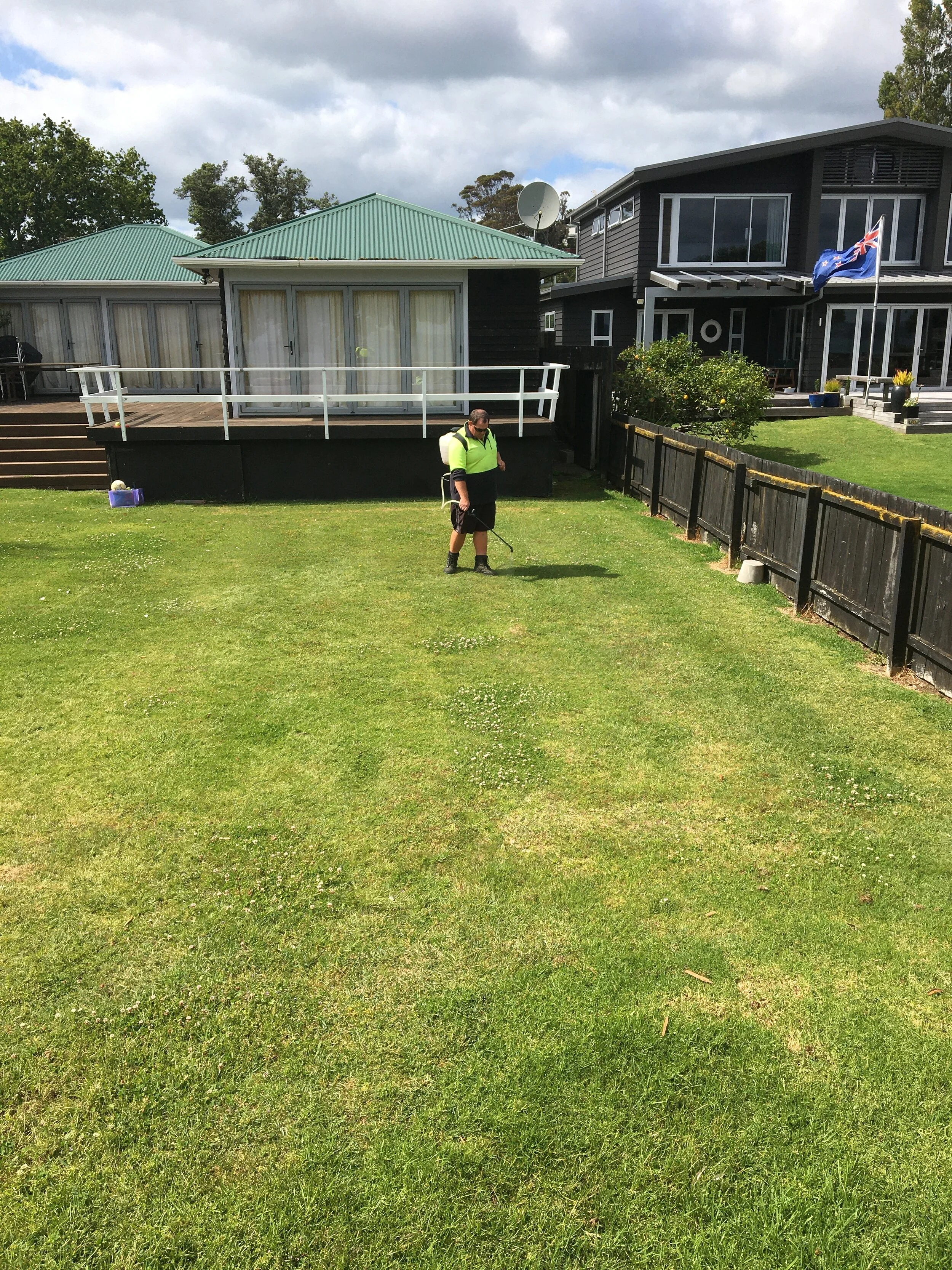 Rental property mowing and maintenance