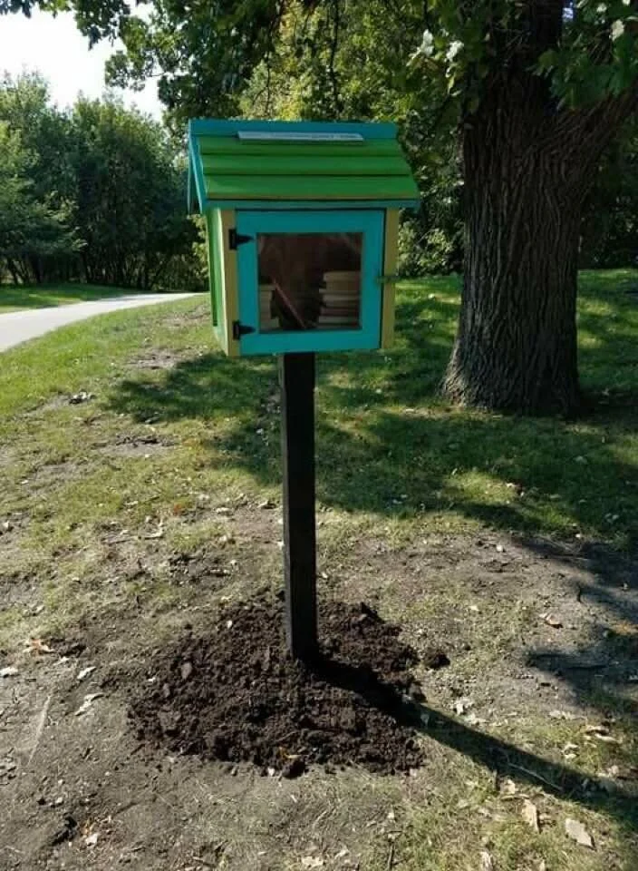 Wildflower Grove Little Free LIBRARY