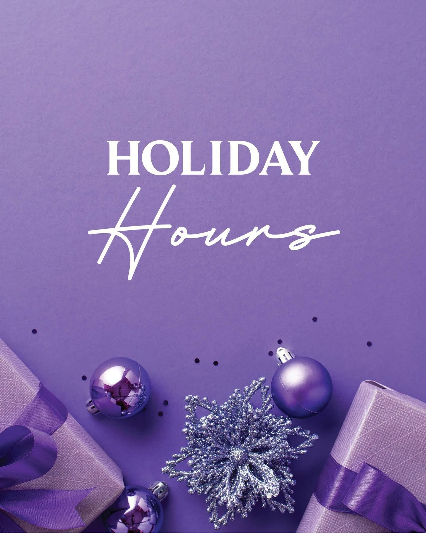 📣 Attention Muskoka Urology clients and followers!

Our office will be closed for the holidays starting Wednesday, December 24th, and will reopen Monday, January 5th!

Here&rsquo;s to another amazing year of improving urological health together! Enj