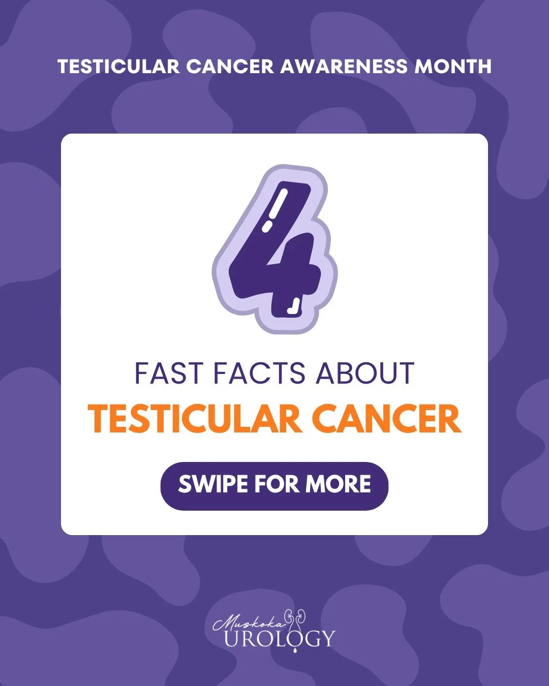 4 Facts. 1 Life-saving habit. 🔍

Testicular cancer is highly treatable, especially when caught early&mdash;but knowing what to look for is the first step. We&rsquo;ve broken down 4 fast facts every man should know.💡

The key takeaway from this #Tes
