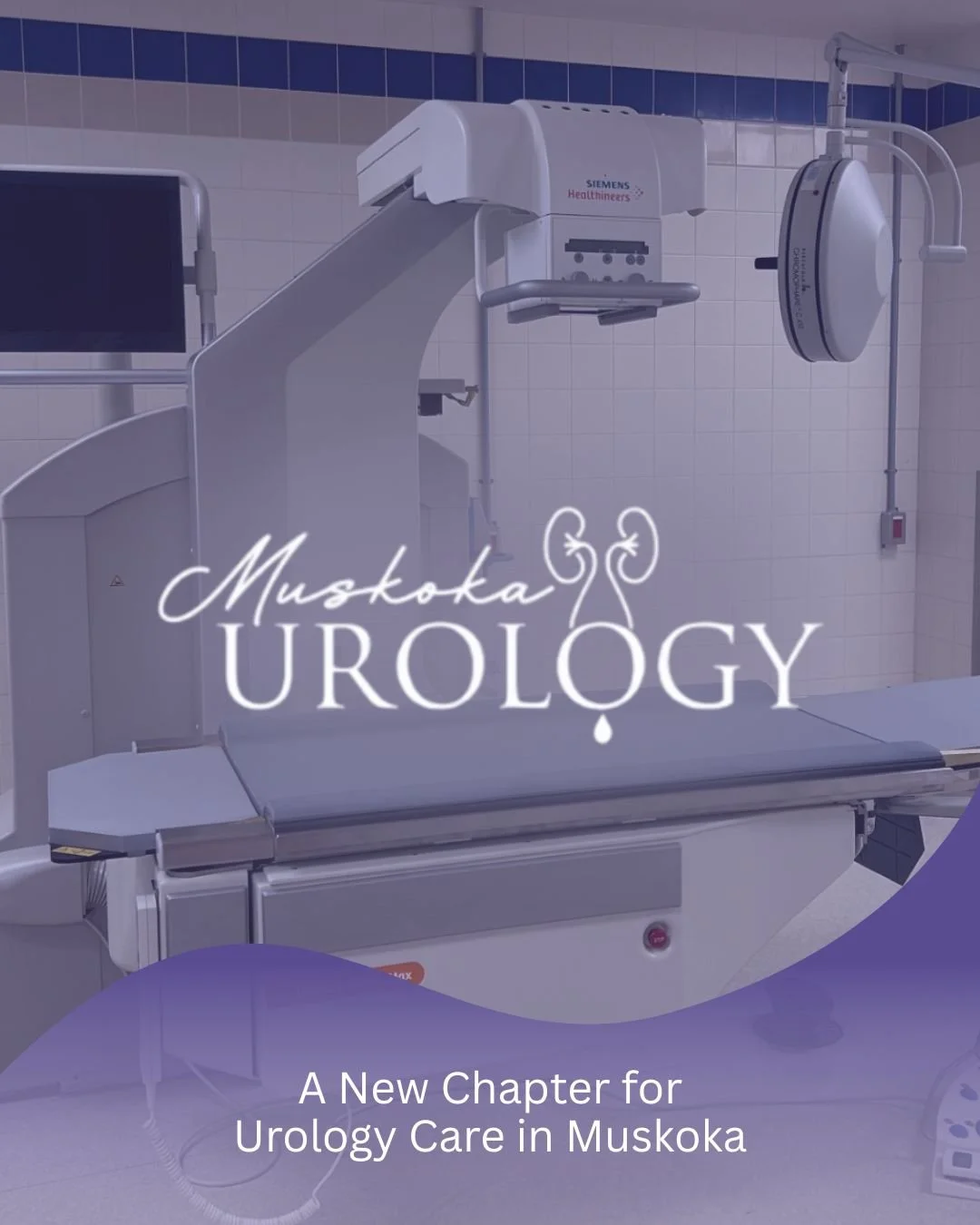 🏥 Exciting News for Urology Care in Muskoka! ✨

A new chapter in urology care is underway in Muskoka, marked by advanced technology and expanded clinical capacity to better serve patients across the region.

At the center of this progress is the rec