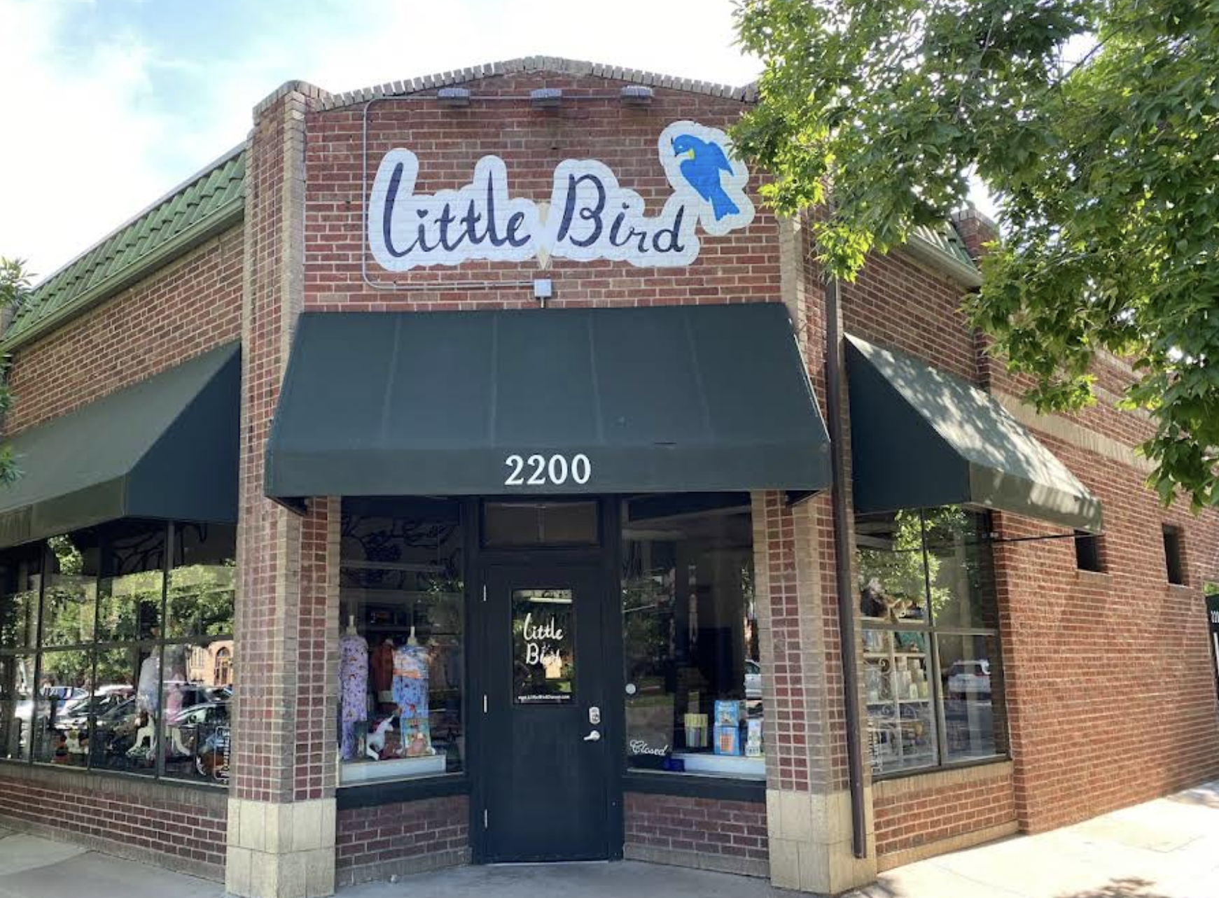 Storefront photo of Little Bird boutique