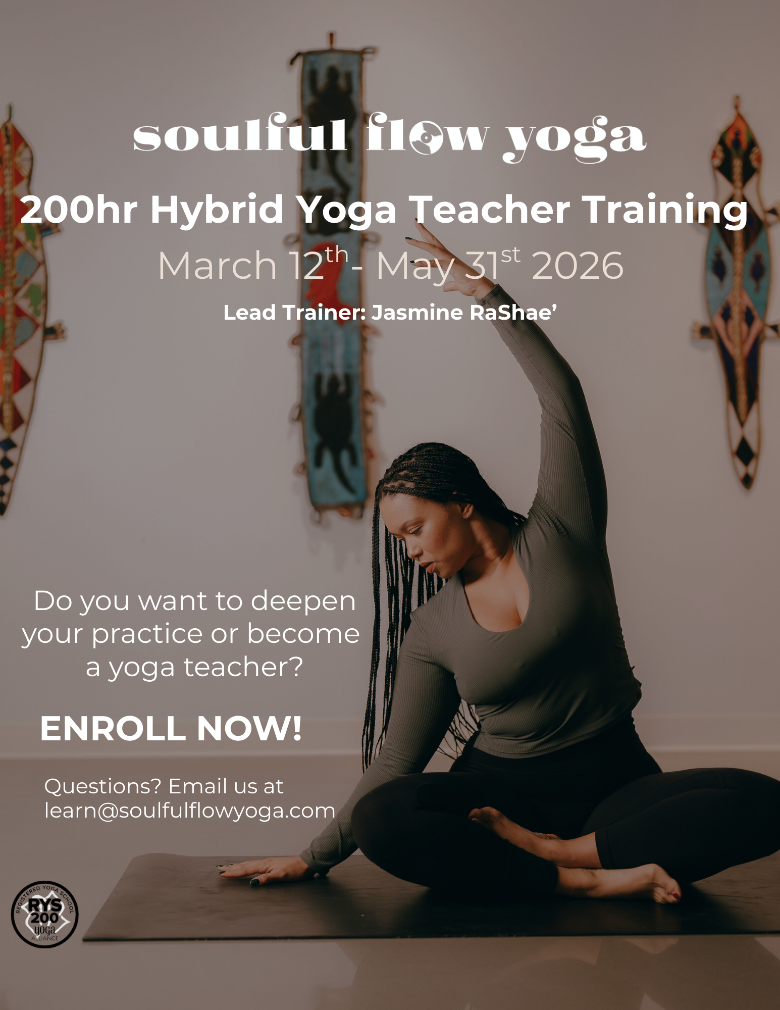 SFY 200 HR Vinyasa Training Payment Plan Deposit