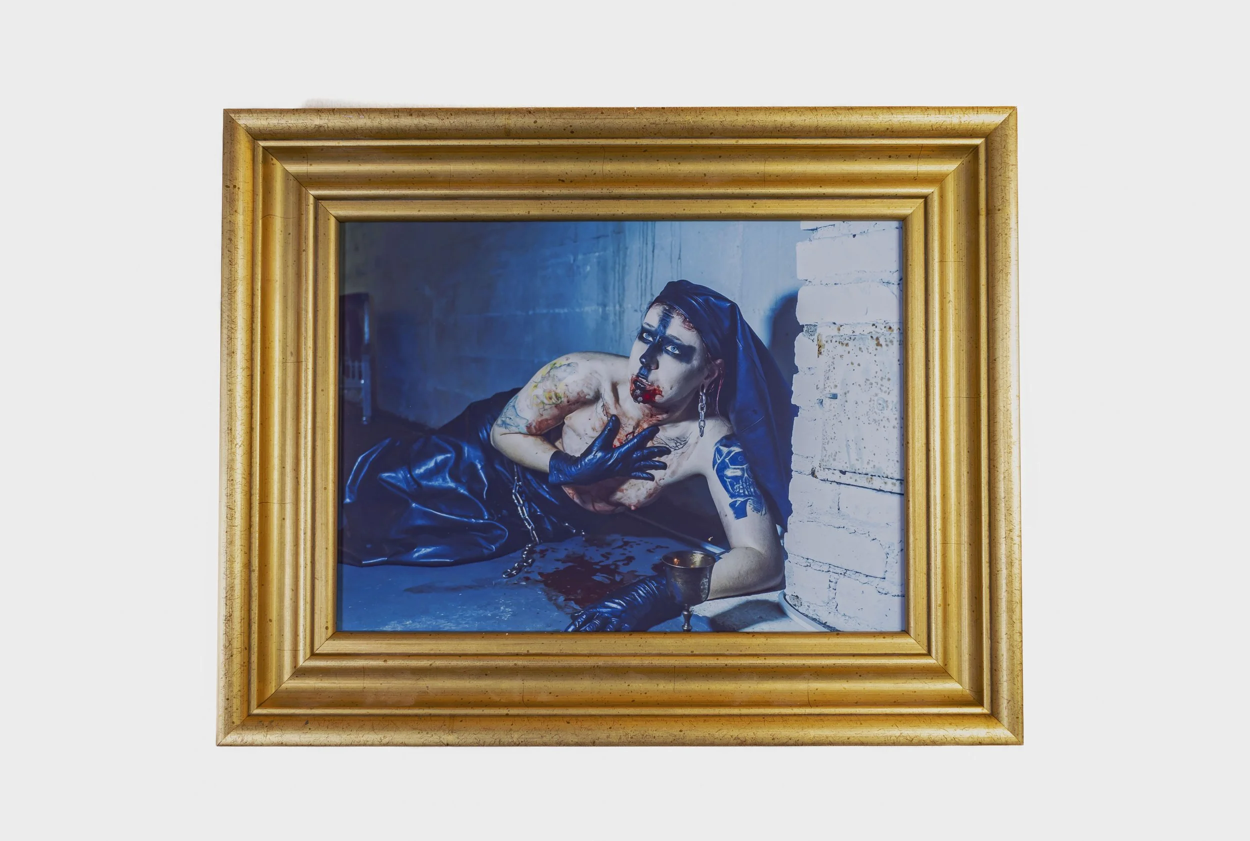 Blood confessions Framed Print  14.5x11.5