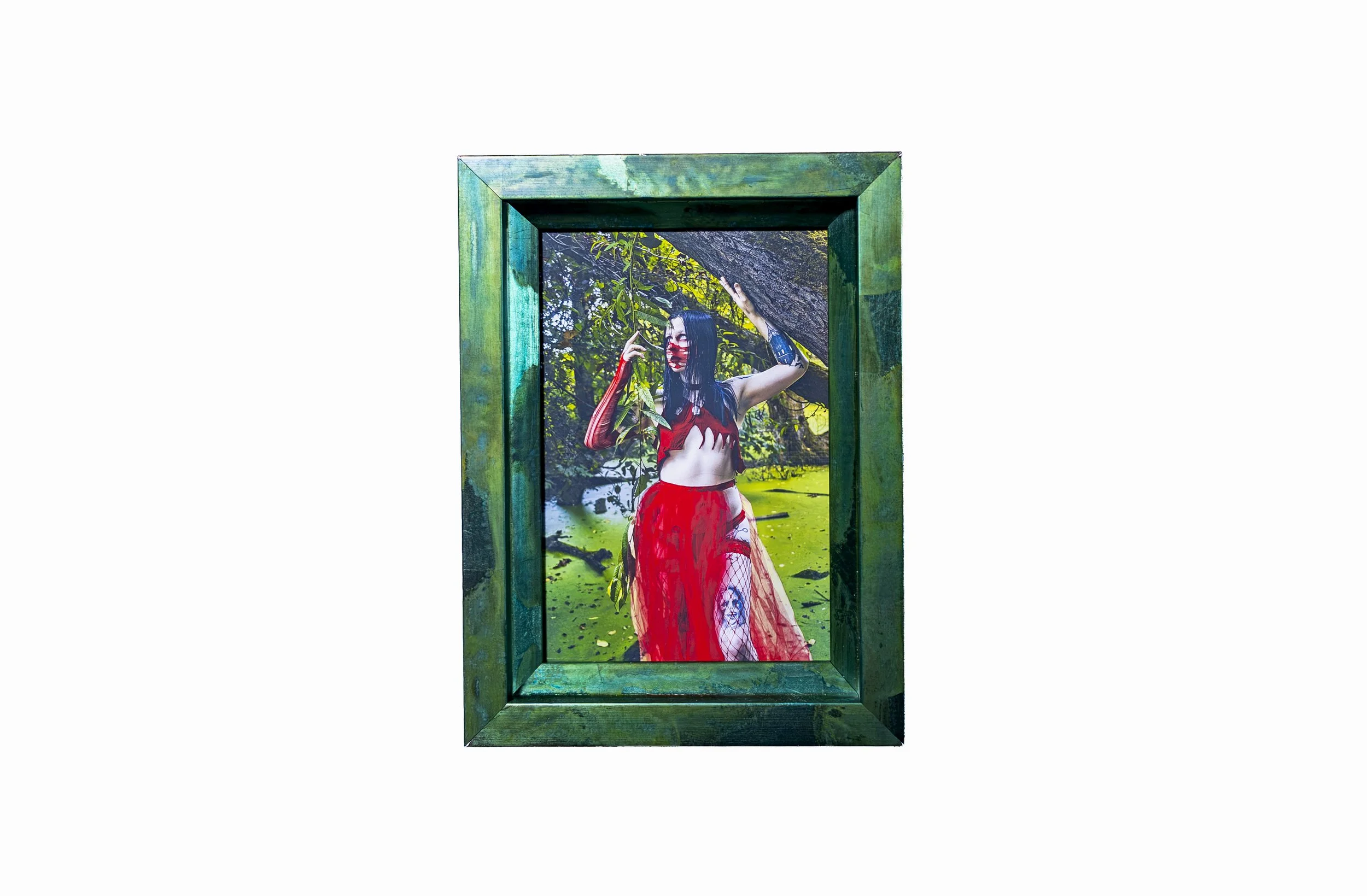 Red Reaper Framed Print