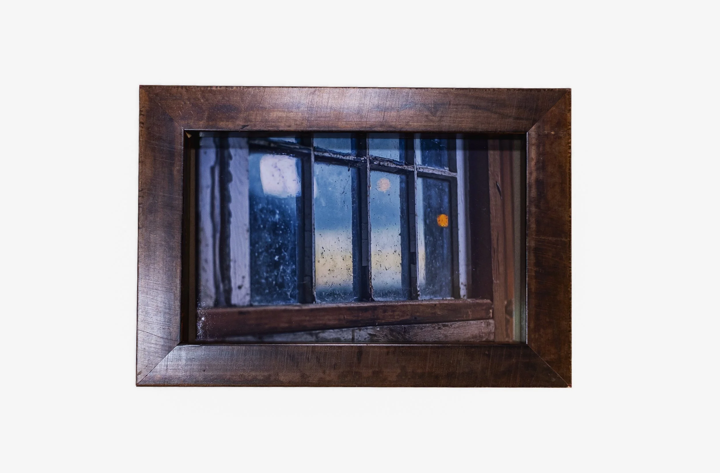 Window Panes Framed Print