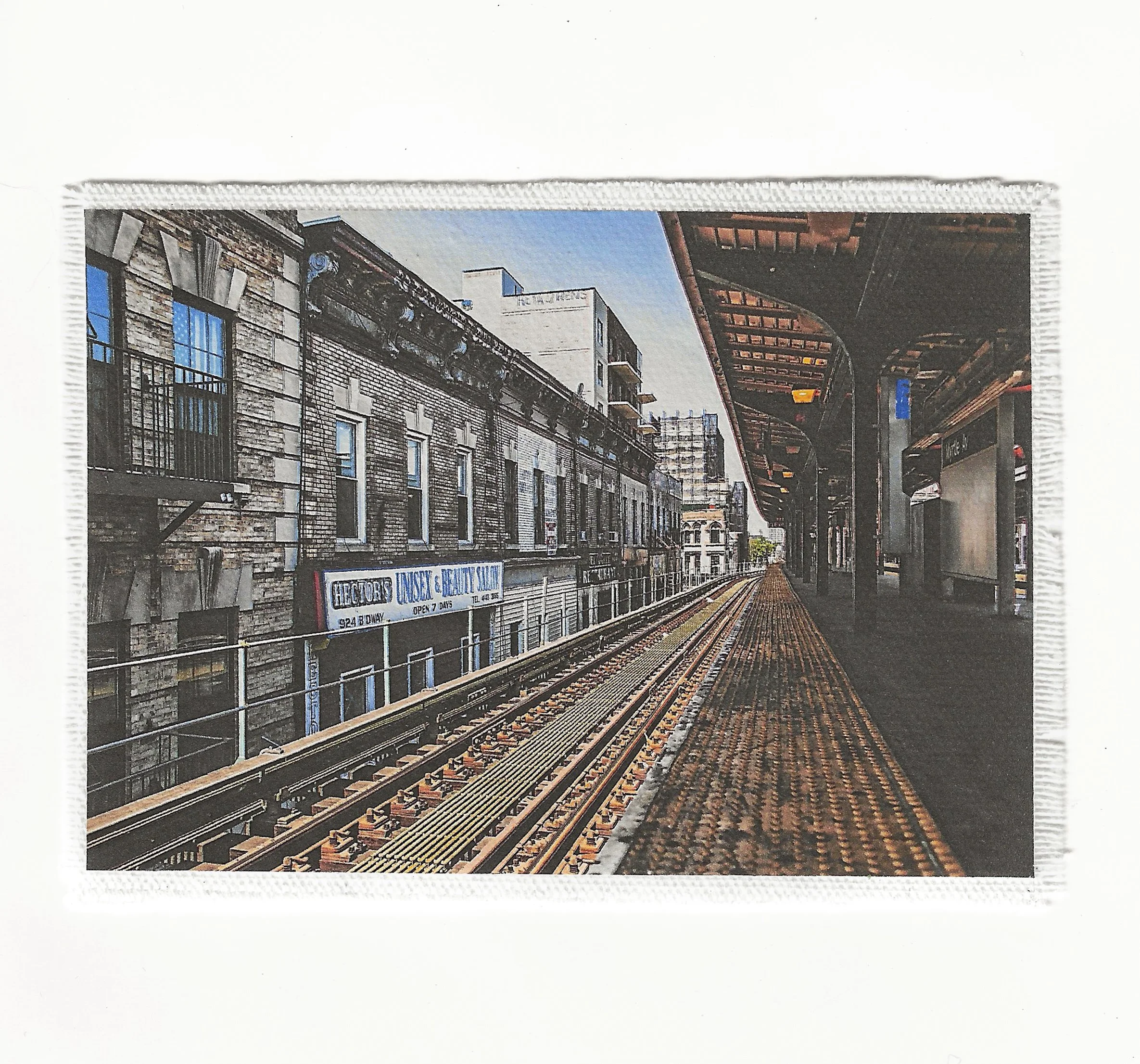 J Train, NYC 3.5x6 Patch