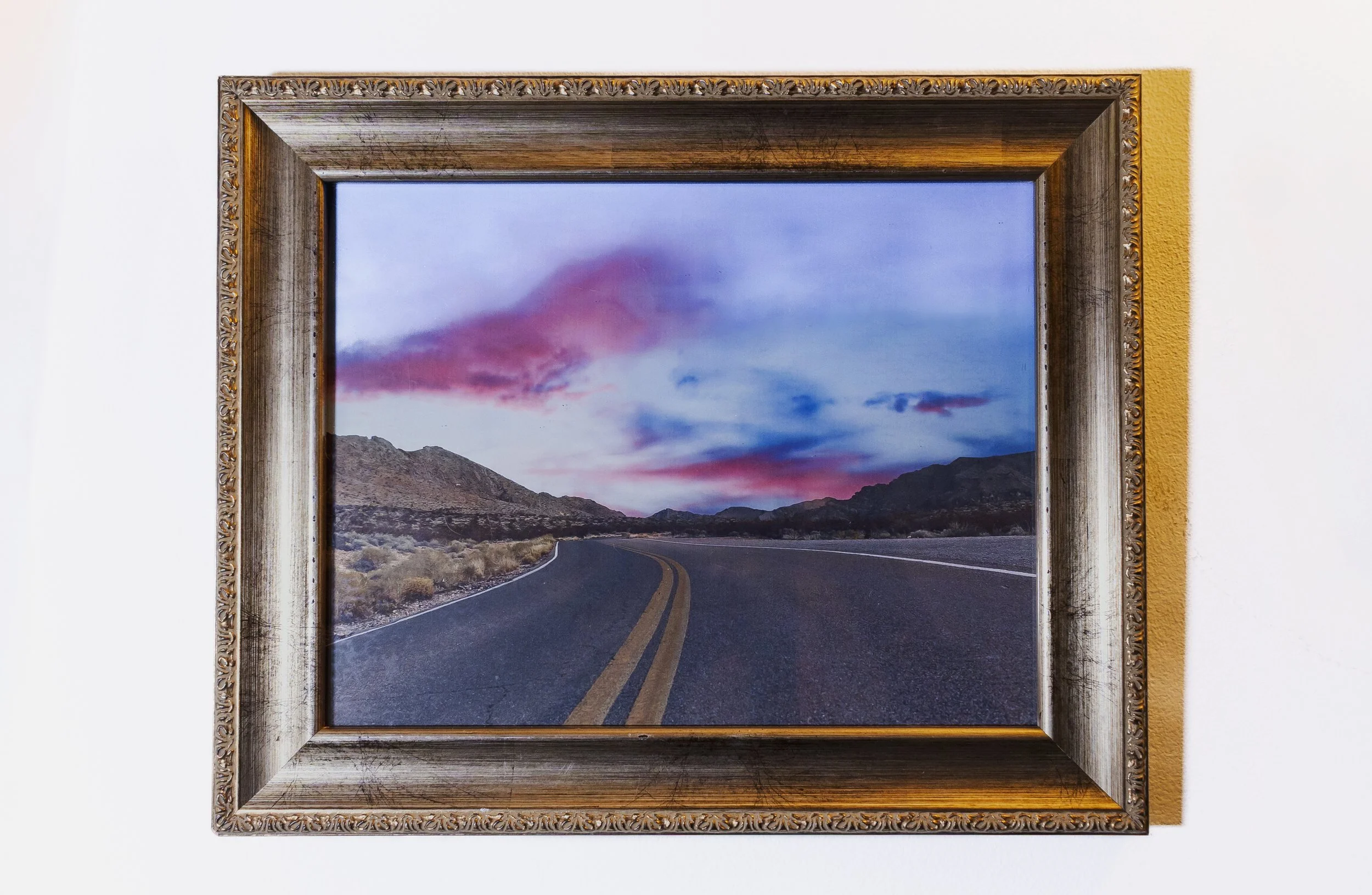 Valley of Fire Sunset Framed Print