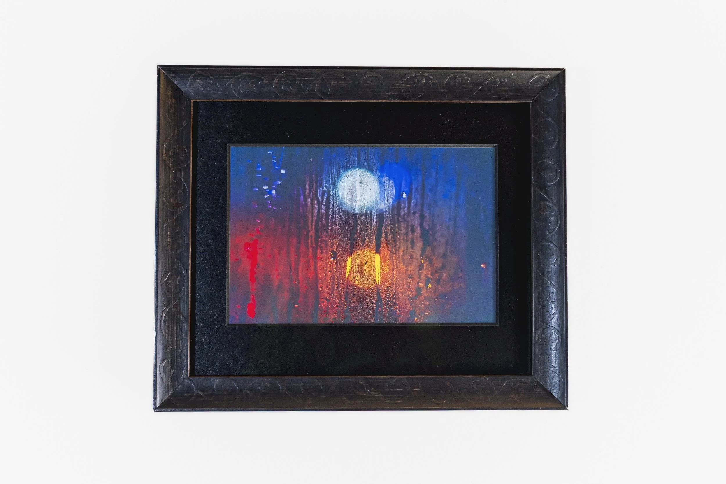 City Night Lights Framed Print