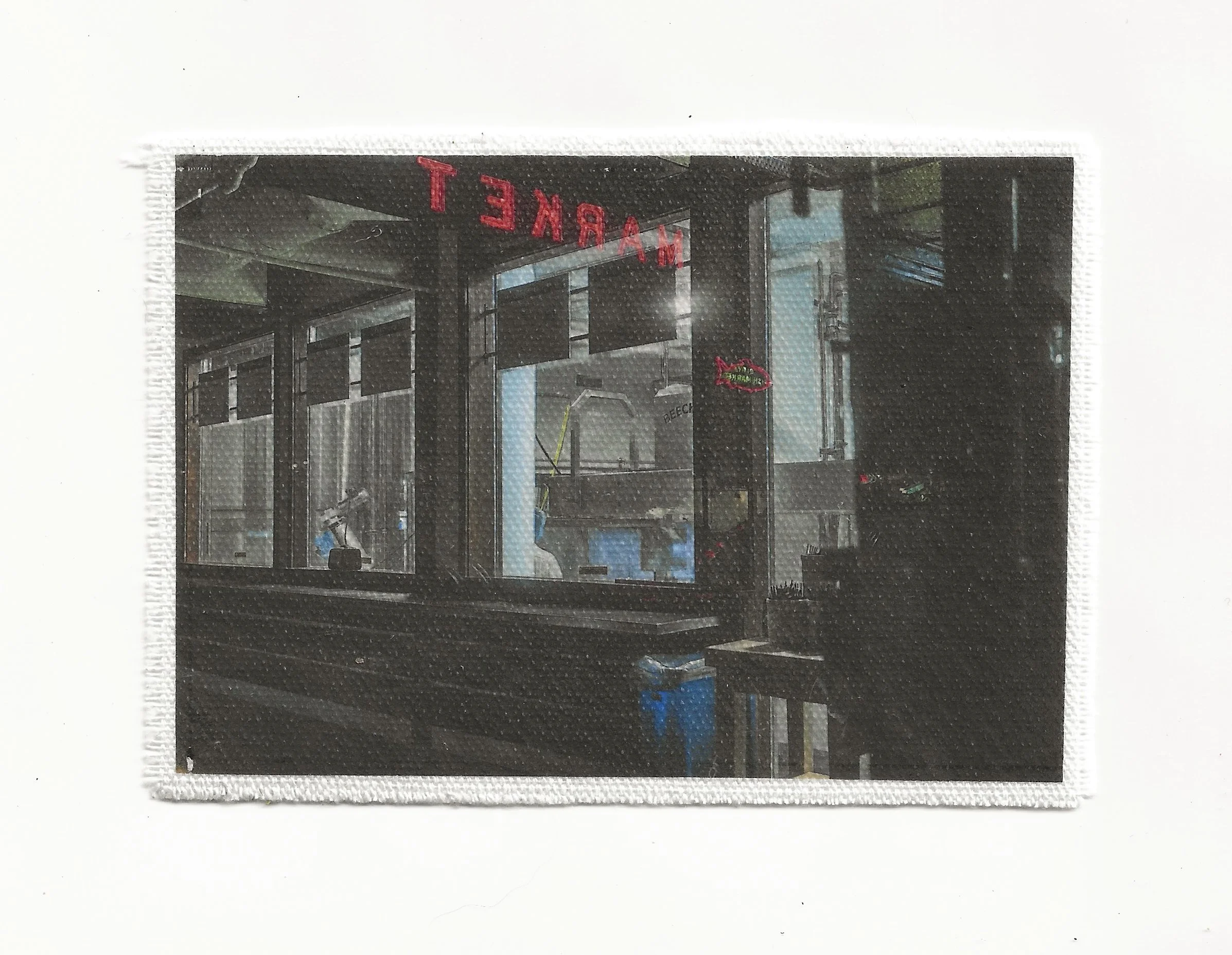 Cheese, Seattle  3.5x6 Patch