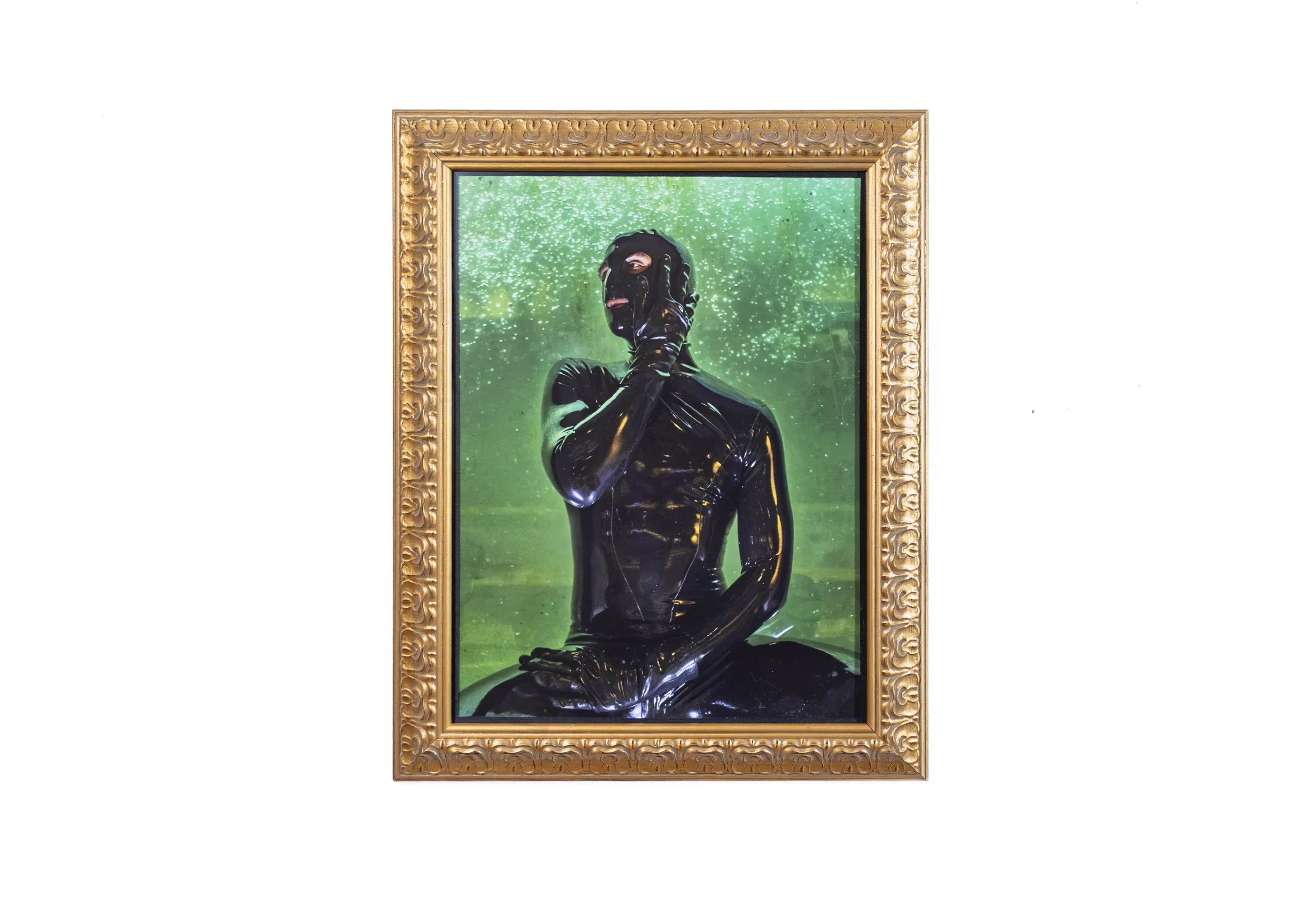Locks Latex framed print