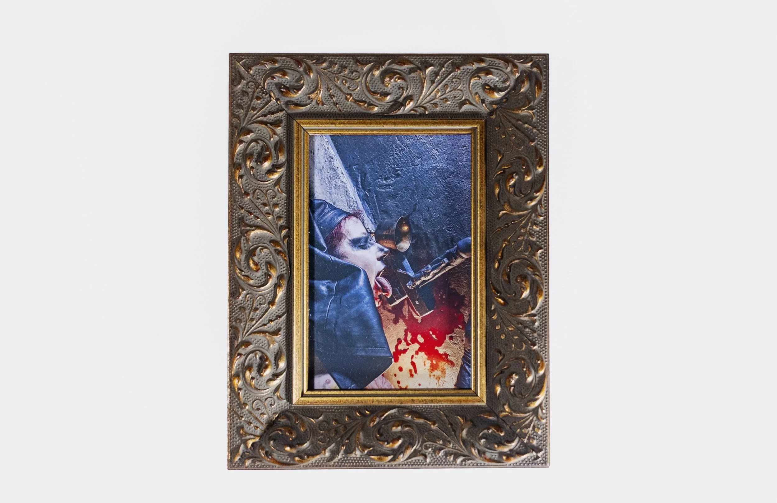 Blood Worship Framed Print  7x9