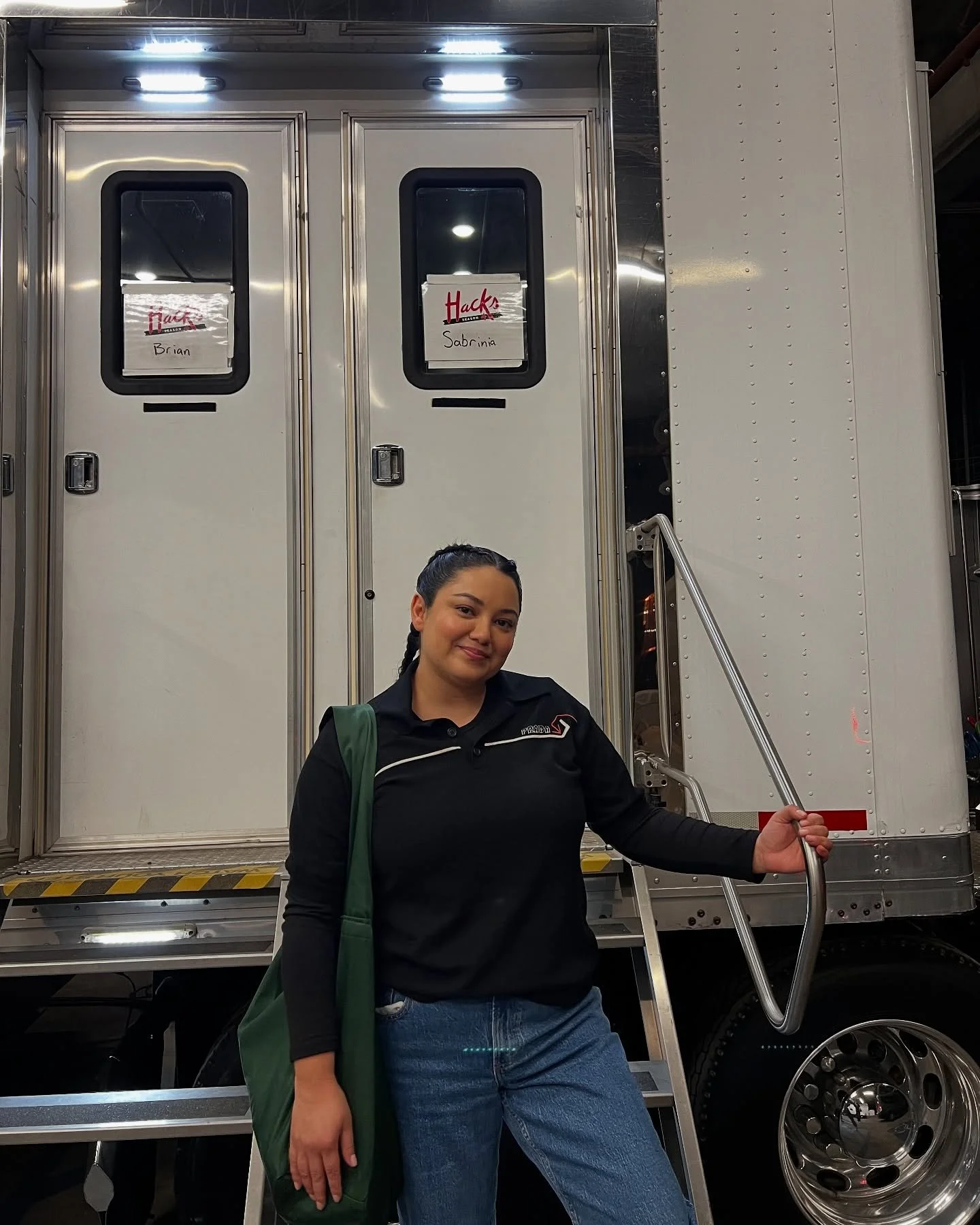 Hacks season 4 ep 4 you'll see me there!! 📺 honored to have a part in this one "I Love LA" was a great time and sooo inspiring cuz damn this cast and crew are really really talented 🙌 thank you for having me🍾