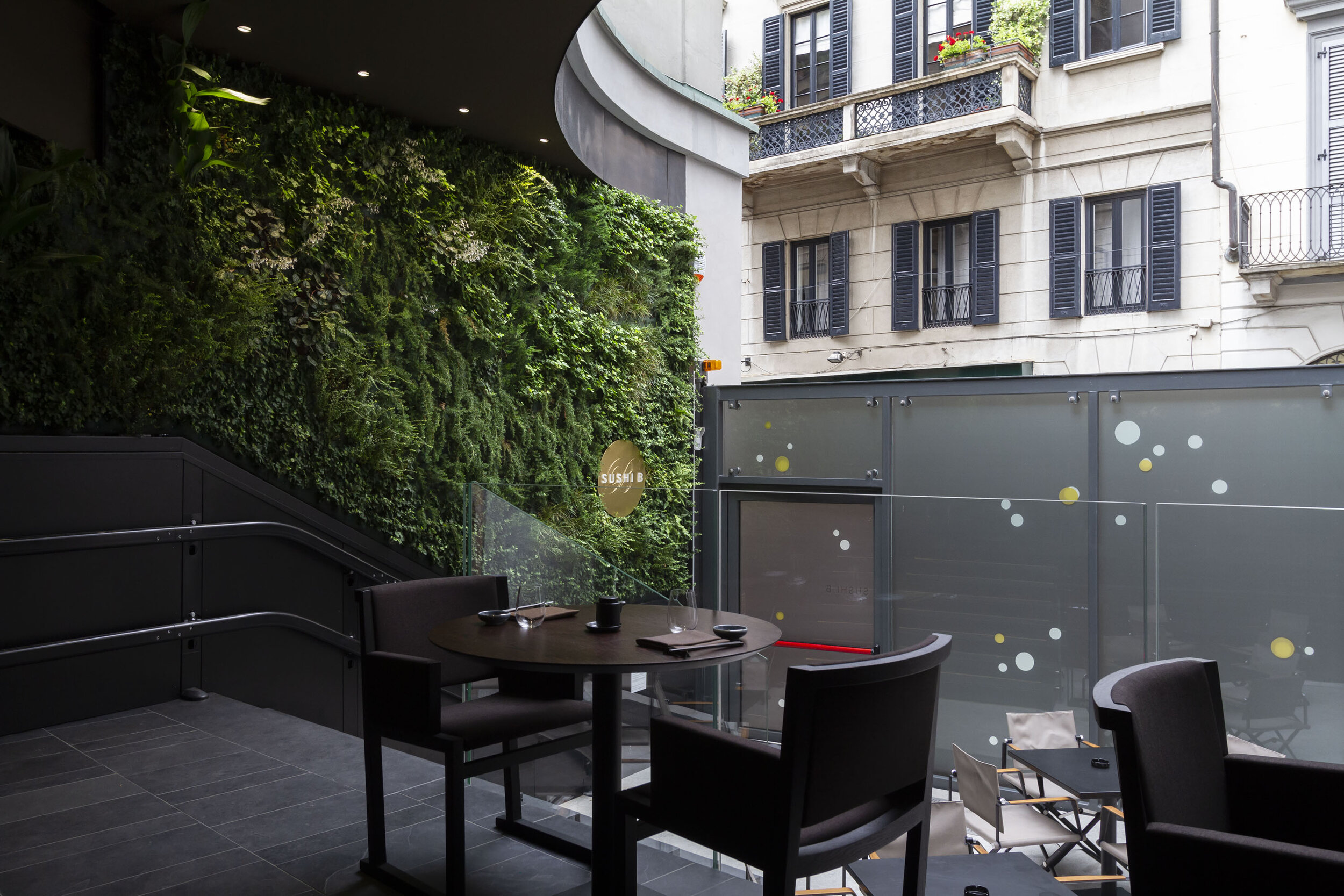 Living Wall, Vertical Garden, Green Wall, Outdoor, Residential, Sushi B, Milano