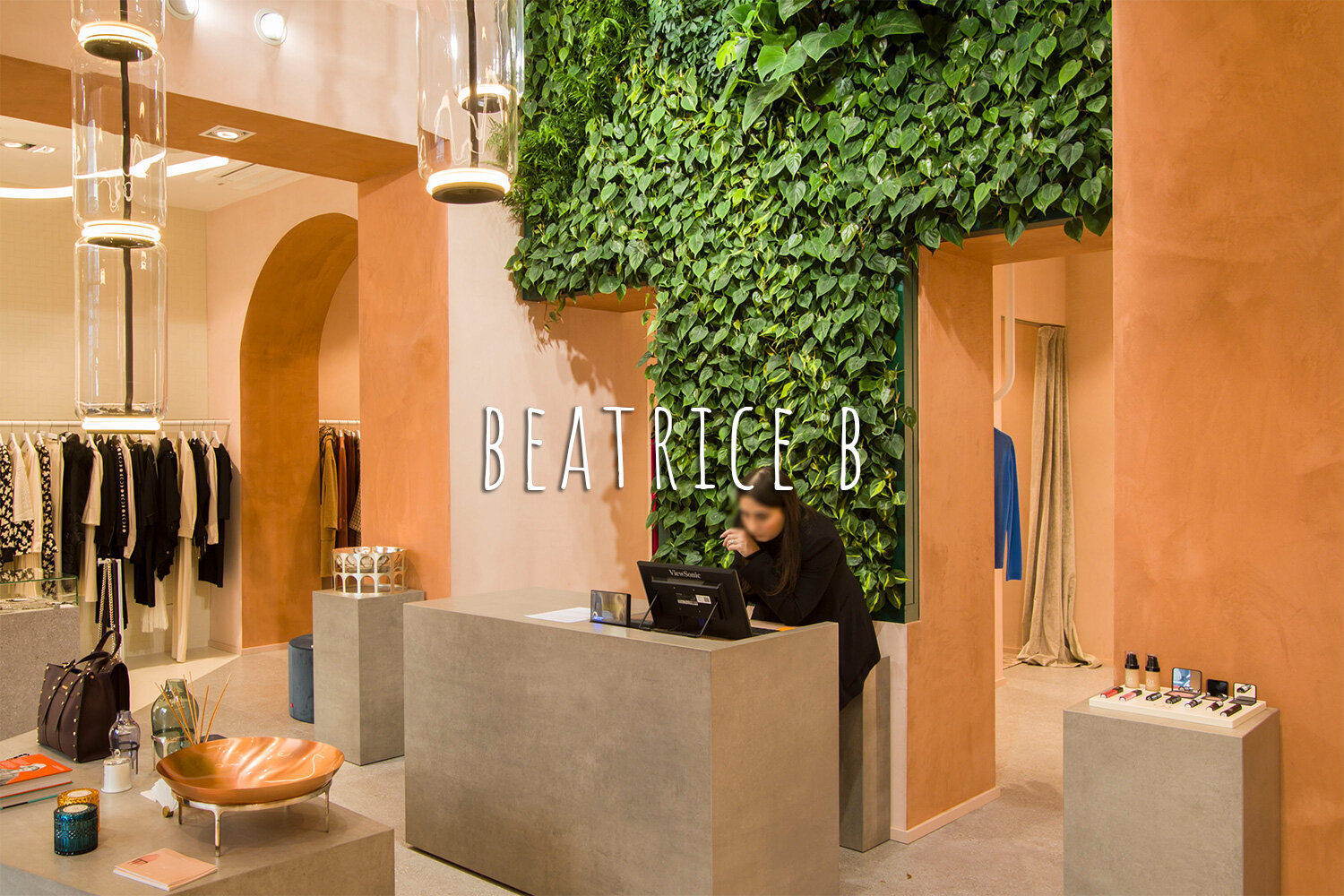 Living Wall, Vertical Garden, Green Wall, Indoor, Non-residential, Beatrice B, Milan