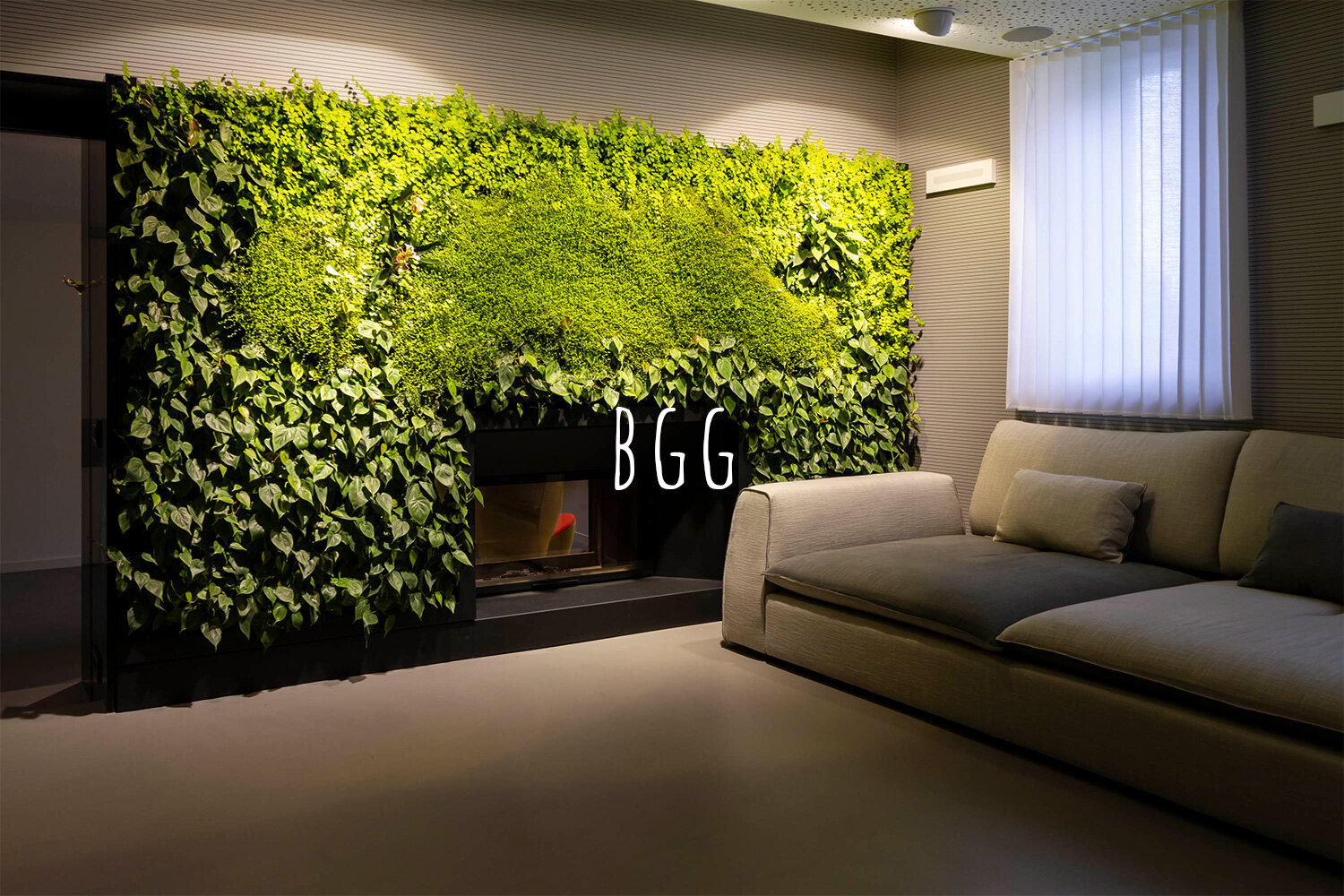 Living Wall, Vertical Garden, Green Wall, Indoor, Residential, BGG, Padua, Italy