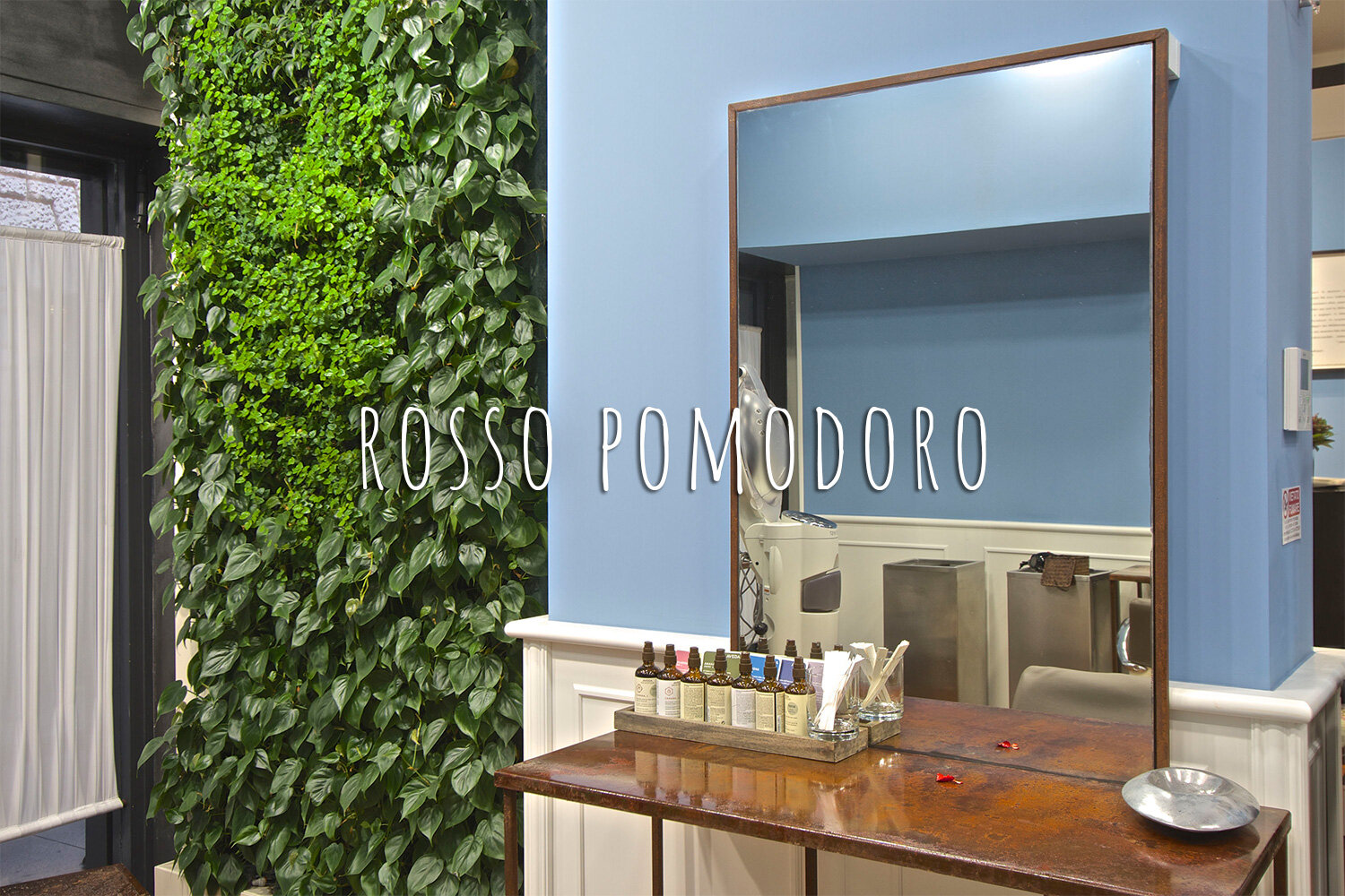 Living Wall, Vertical Garden, Green Wall, Indoor, Non-residential, Rosso Pomodoro, Padova