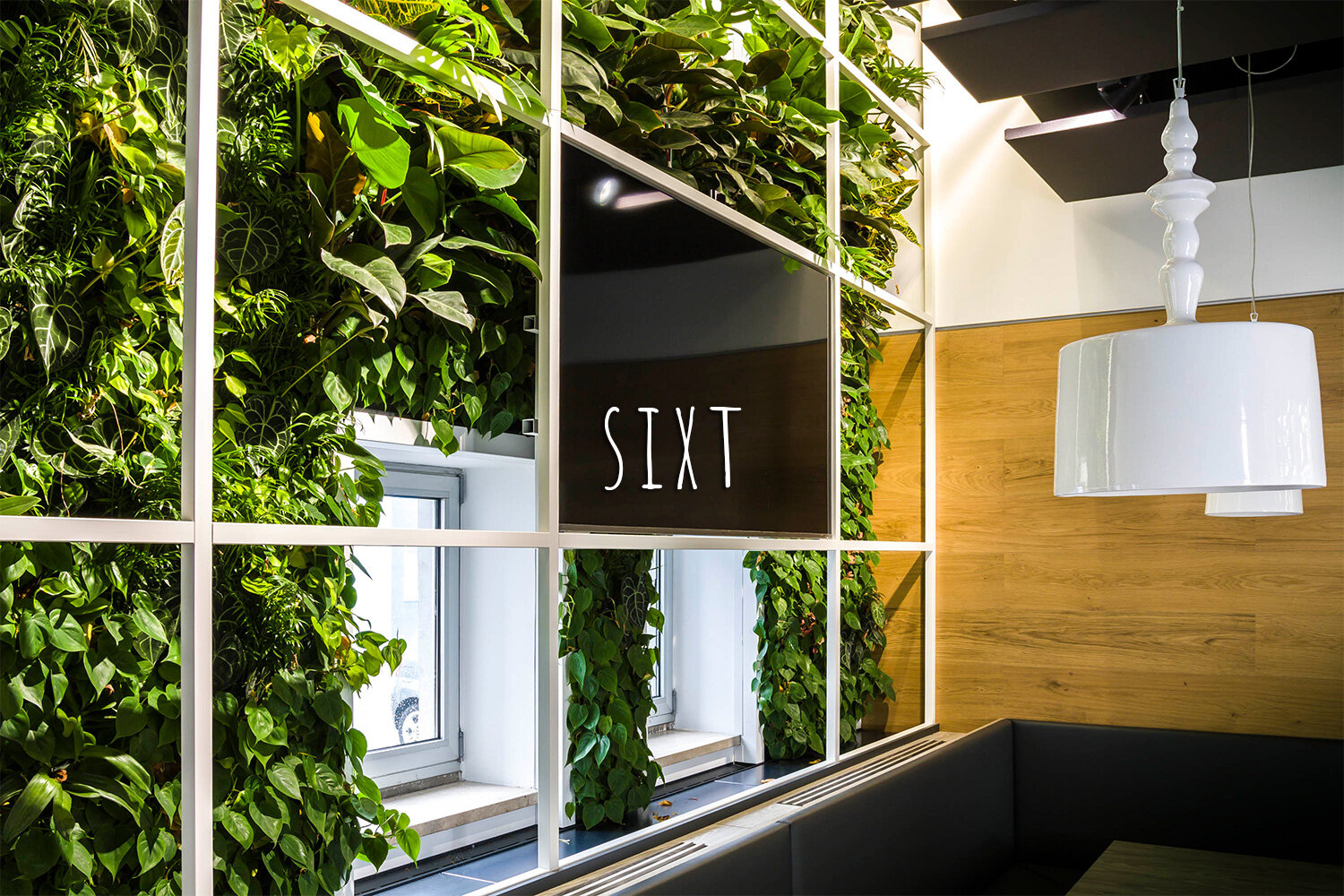 Living Wall, Vertical Garden, Green Wall, Indoor, Non-residential, Sixt, Milano