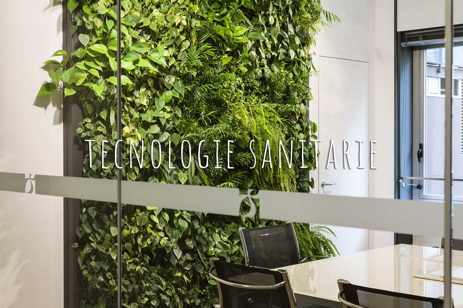 Living Wall, Vertical Garden, Green Wall, Interior, Non-residential, Tecnologie Sanitarie, Milano