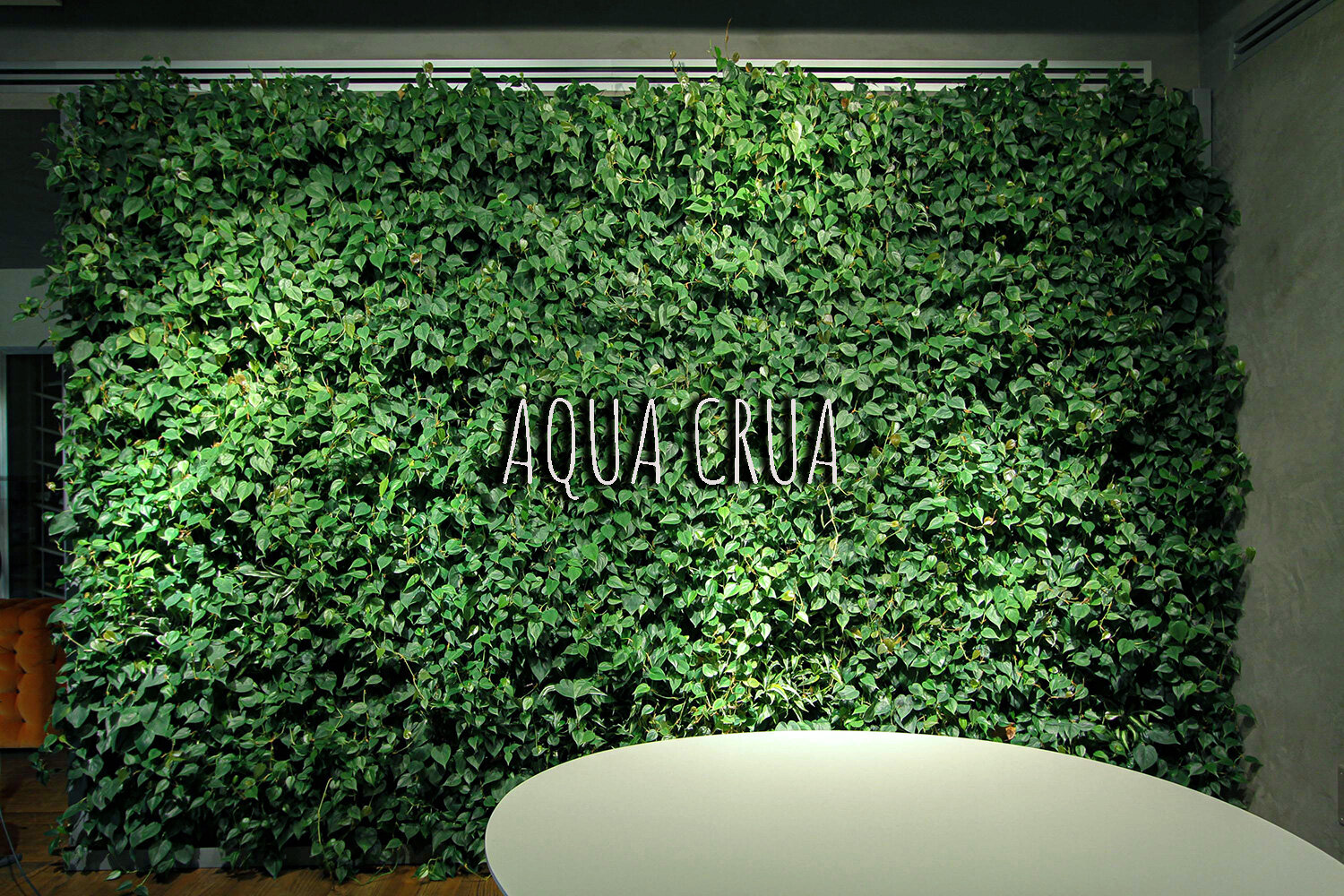 Vertical garden, Green wall, Inside, Non-residential, Aqua Crua Restaurant, Barbarano Vicentino, Vicenza 