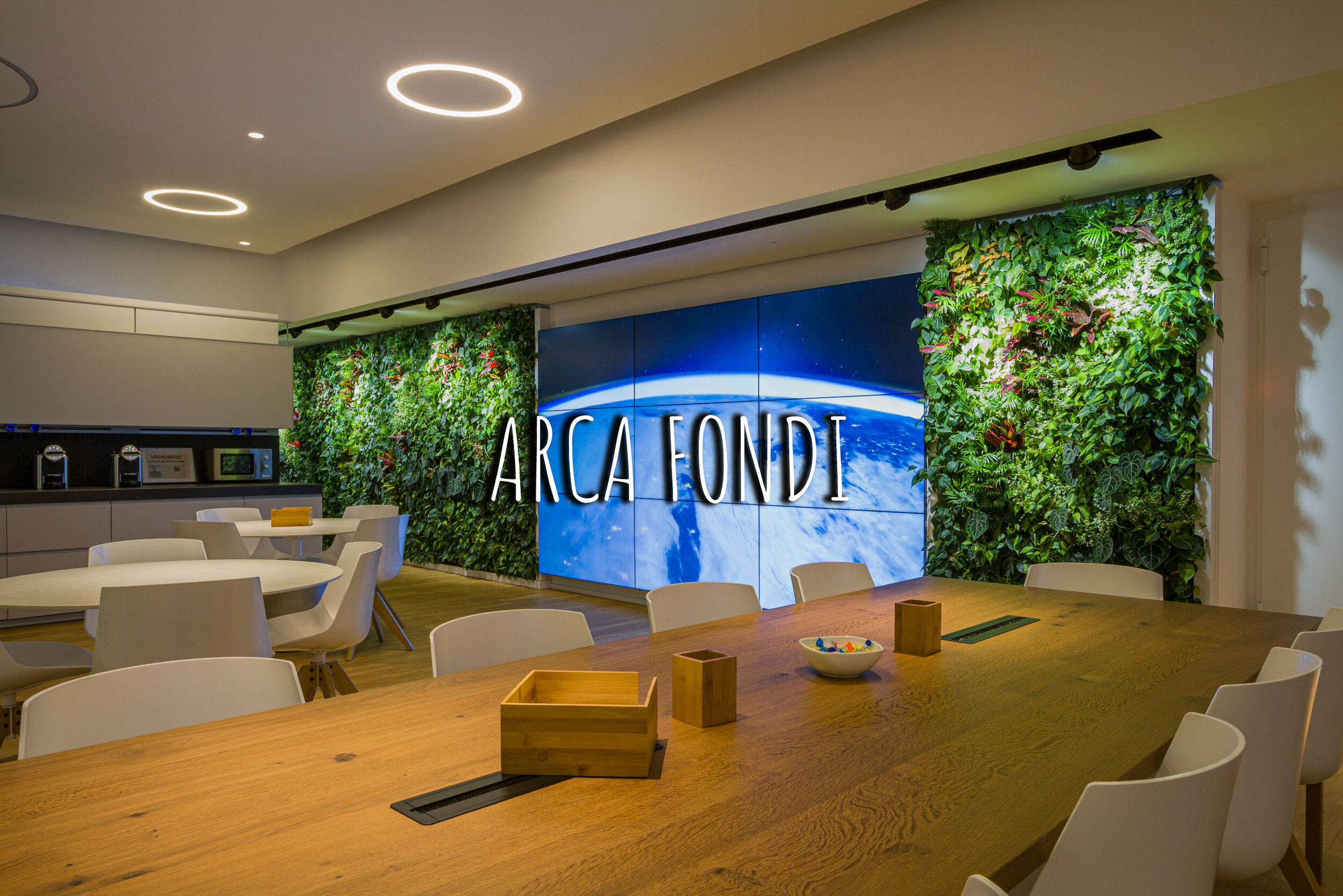 Vertical Garden, Green Wall, Inside, Non-residential, Arca Fondi, Milan