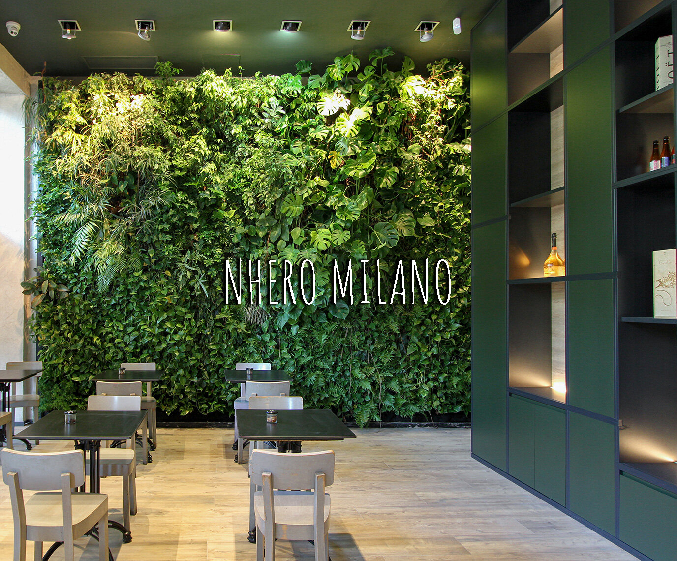 Vertical Garden, Green Wall, Inside, Non-residential, Nhero Milan, Milan