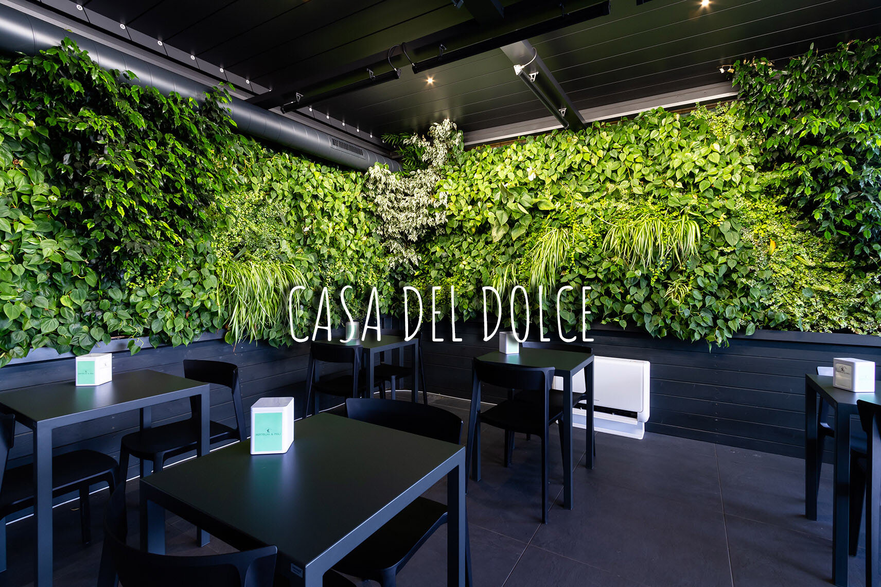 Vertical garden, Green wall, Inside, Non-residential, Casa del Dolce, Cologna Veneta, Verona