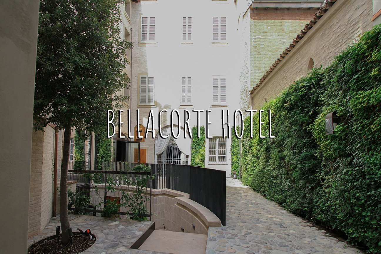 Vertical garden, Green wall, Outdoors, Non-residential, Bellacorte Hotel, Parma