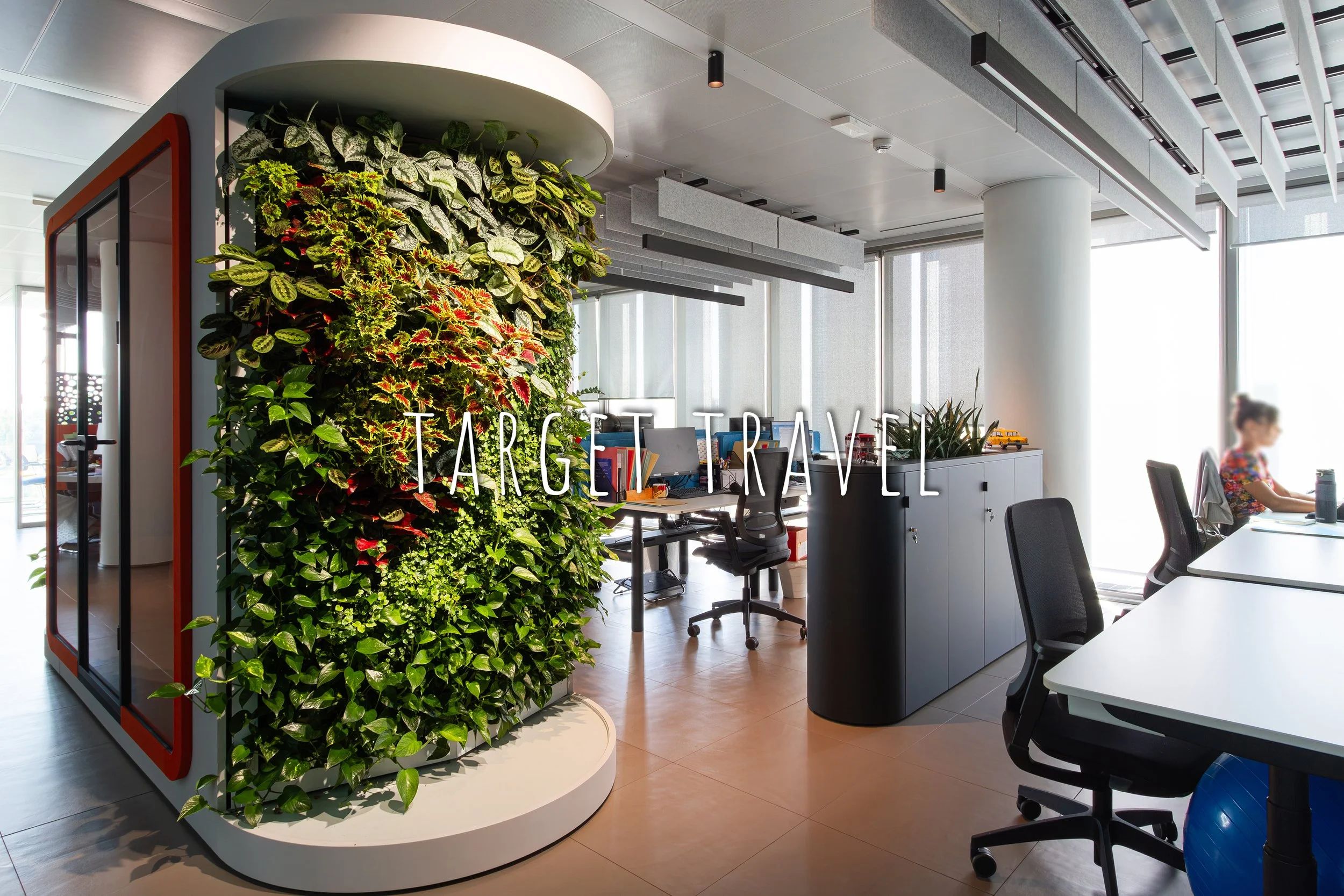 Vertical Garden, Green Wall, Indoor, Non-residential, Target Travel, Mestre, Venice