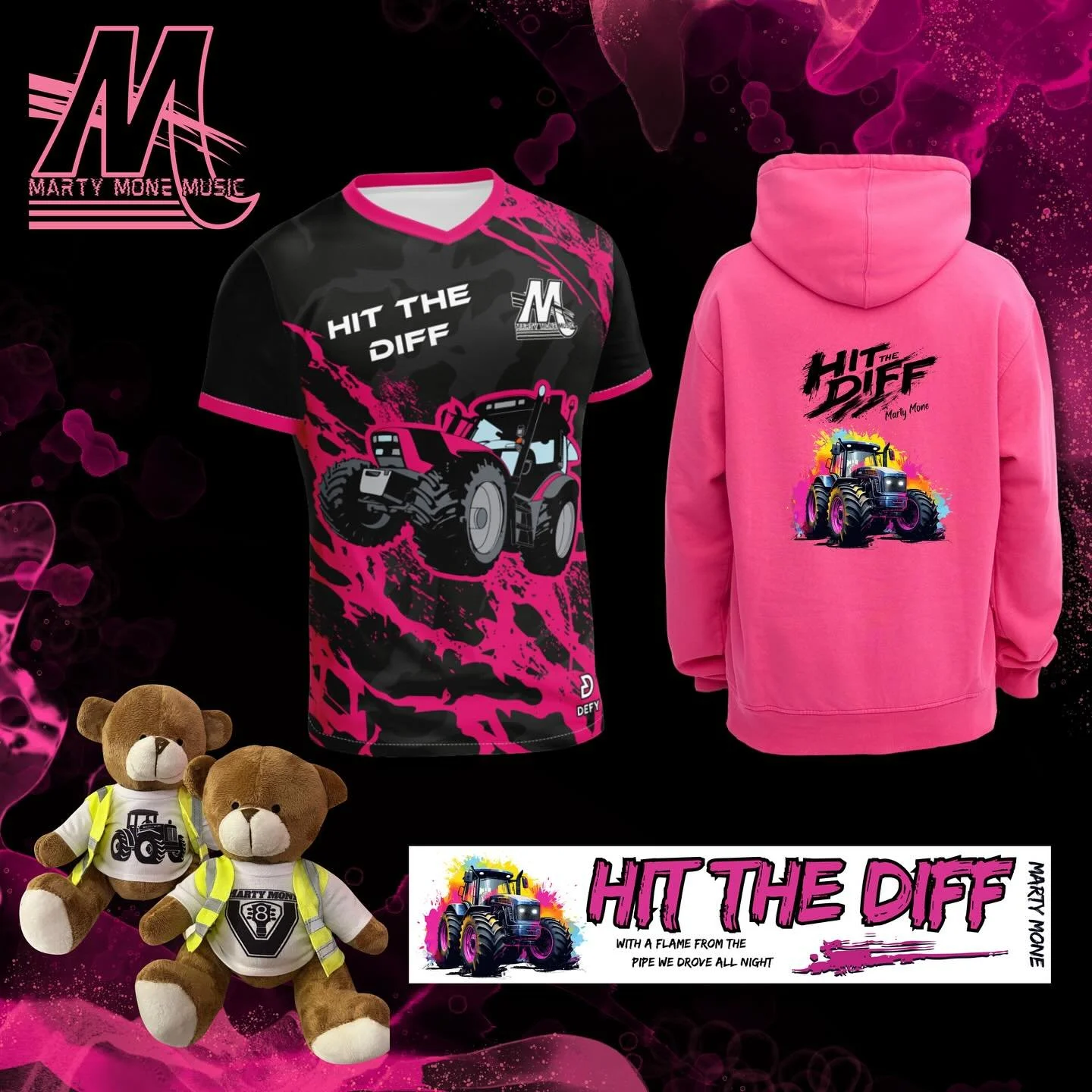 The Pink Edit 🎀
 
👉 Order Here:
www.martymonemusic.com/shop
 
#martymone #merchandise #pink #hitthediff #thepinkedit