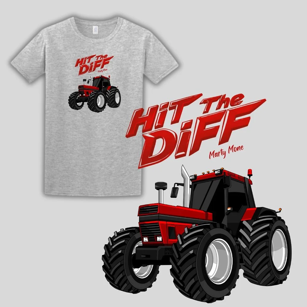🚜🔥 Unleash the Beast with Our New Hit The Diff T-Shirt! 🔥🚜
 
👉 Order Here:
www.martymonemusic.com/shop
 
#martymone #merchandise #hitthediff