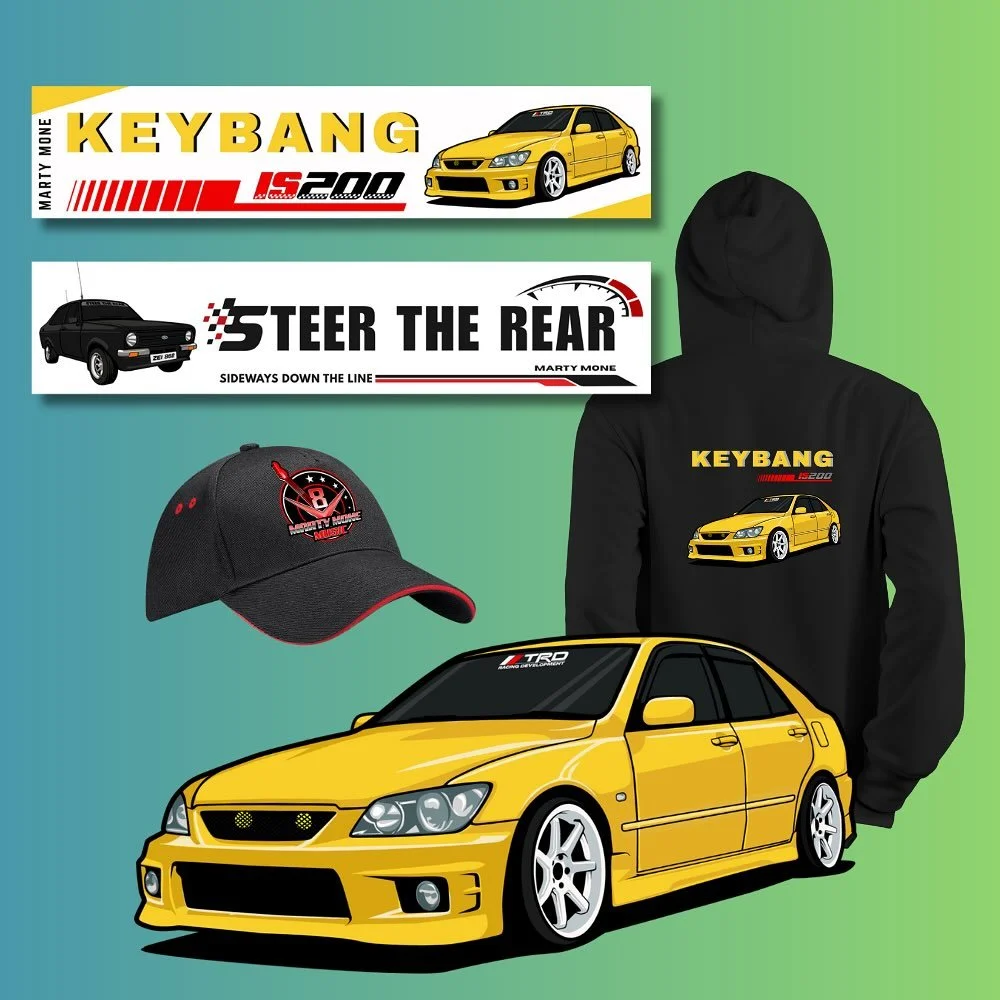 Sideways Down The Line 
 
👉 Order Here:
www.martymonemusic.com/shop
 
#martymone #merchandise #Keybang #steertherear