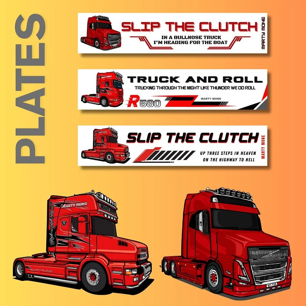 The Plate Collection – The Trucks π€ 
 
π Order Here:
www.martymonemusic.com/shop
 
#martymone #merchandise #plates