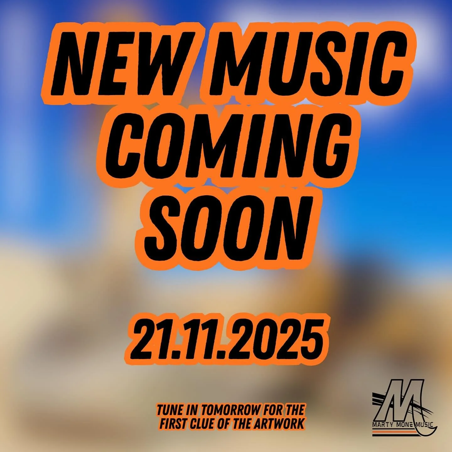 New Music 🔥
Coming Soon 21.11.2025 

Tune in tomorrow for the 1st Clue of the Artwork

#martymone #newmusic #comingsoon #theplotcottagestudio