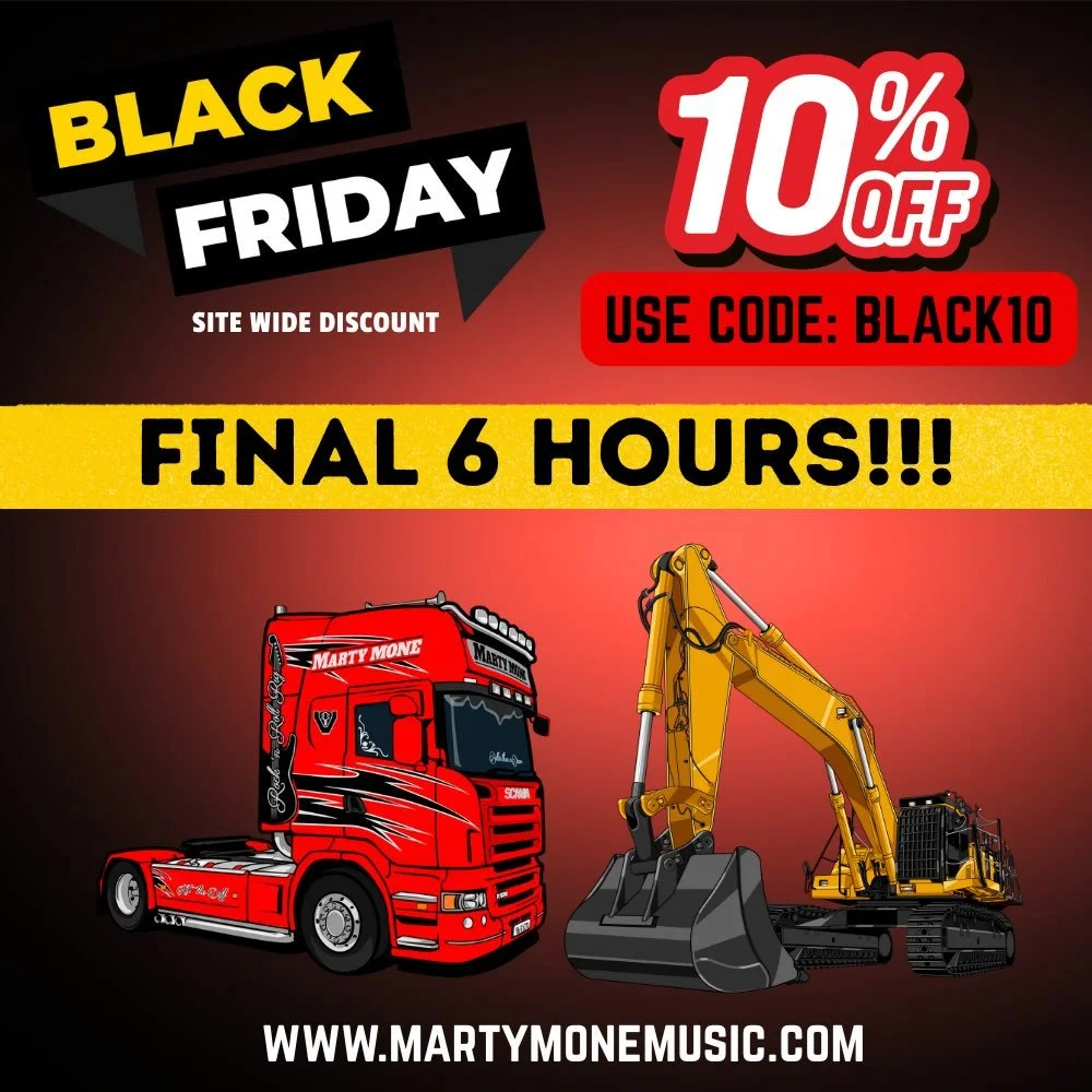 The Final 6 Hours 🔥 Ends Midnight. 

Use the Code &ldquo;BLACK10&rdquo;to get 10% off all
Official Merchandise 

Shop Now:
www.martymonemusic.com/shop

#martymone #blackfriday #merchandise #dipperdeep