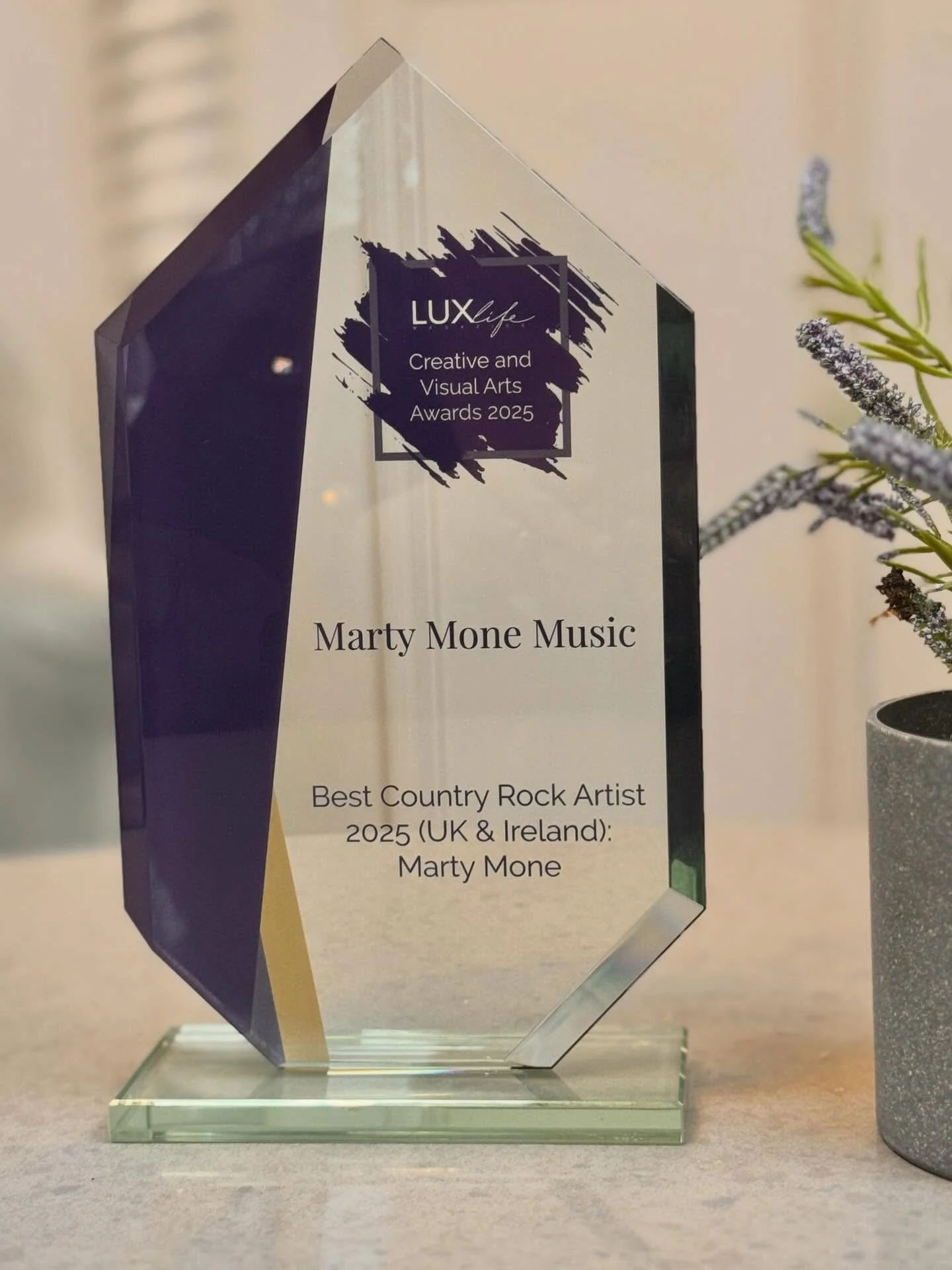 Massive thanks to you all for the lovely messages and comments and of course all the streams, I really appreciate it 🤩

#martymone #LUXlifeawards #countryrockartist