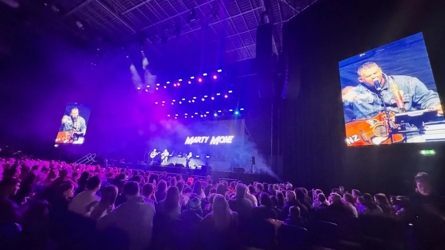 Massive thanks to @the2johnnies for having us join them in the 3Arena for their sold out show 🎸 #martymone #3arena #the2johnnies