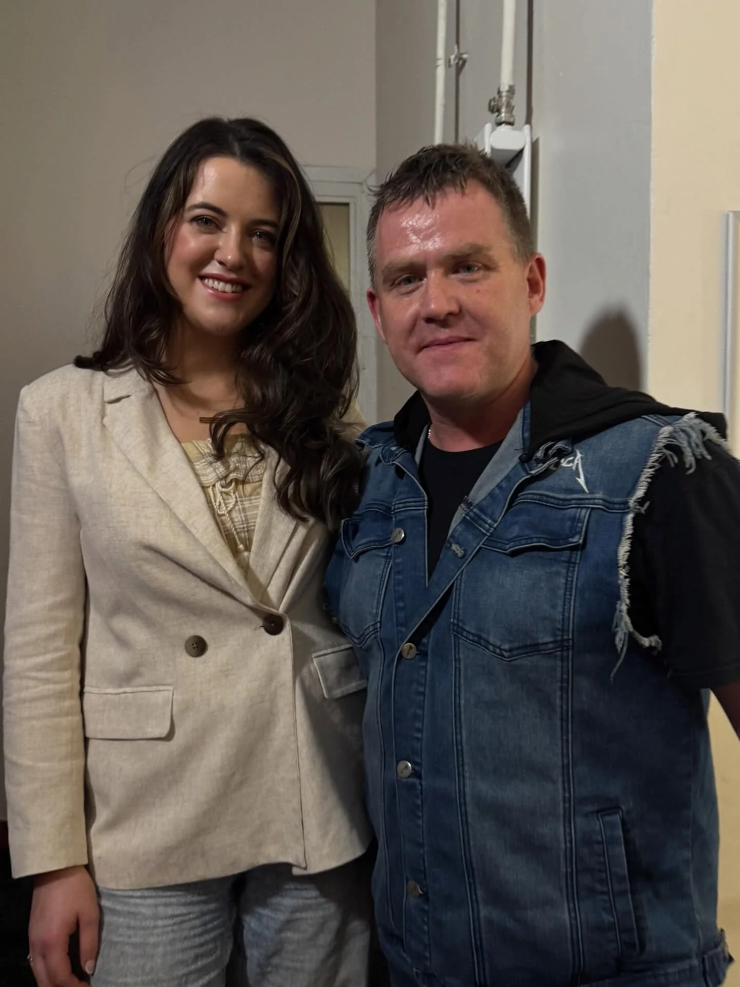 Delighted to have worked with Mary-Claire Fitzpatrick @mcluvs2laugh In the Bord Gais Theatre in Dublin at the Weekend with the Kaleb Cooper Show, True Professional, it was an honour to work with you MC

#martymone #maryclarefitzpatrick #bordgais