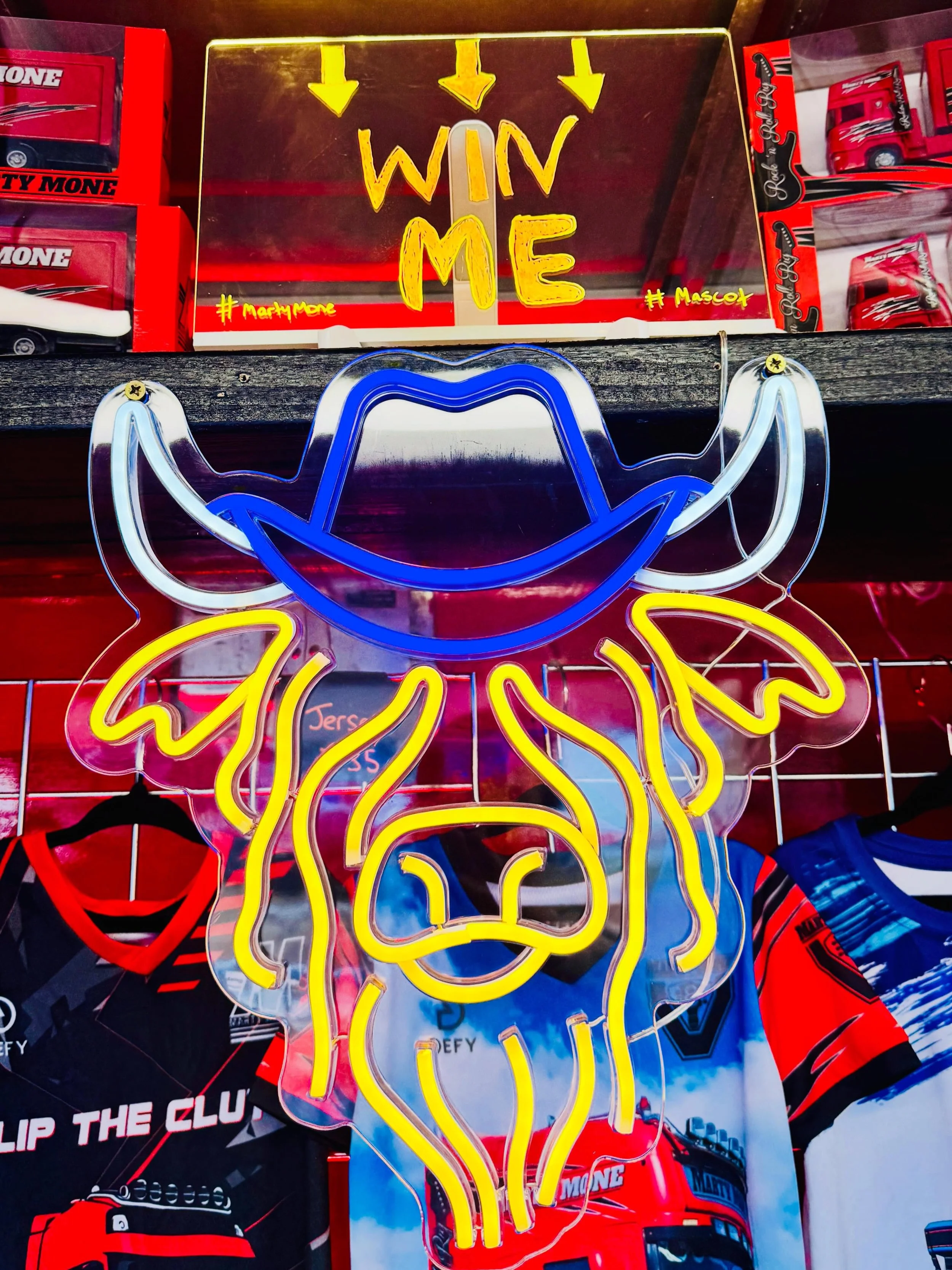 WIN OUR BALMORAL MASCOT 🤠
Visit our stand and name our mascot for a chance to win your very own mascot signed by Marty, Find us at Stand H9

#martymone #balmoralshow #win #nameme
