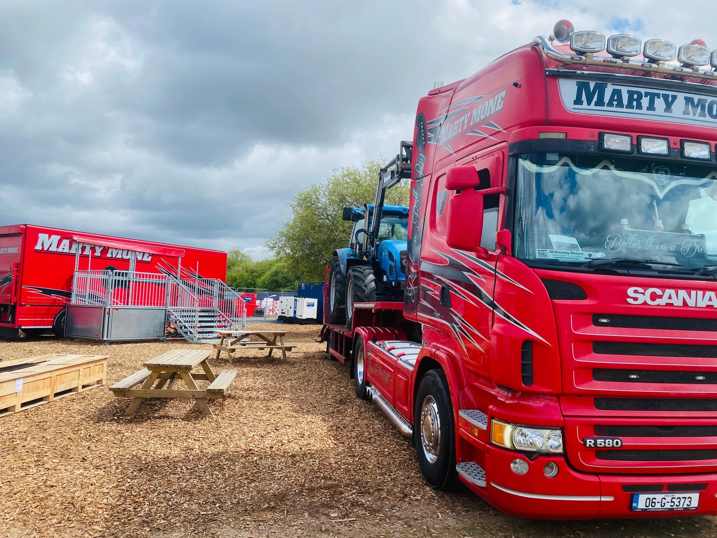 #firstloadout #balmoralbreakdown #martymone 🚚🚜💨😎